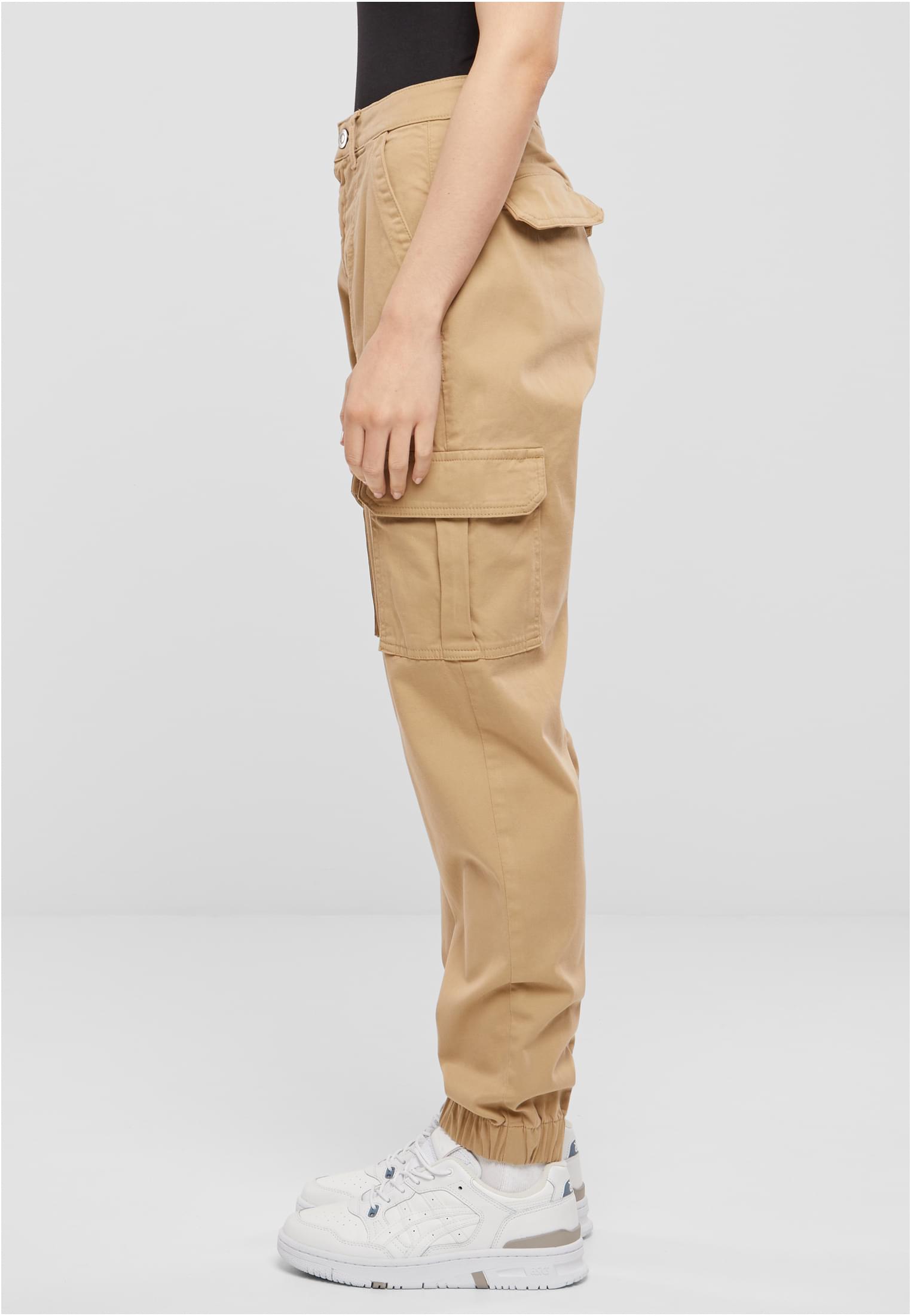 Ladies Cotton Twill Utility Pants | unionbeige