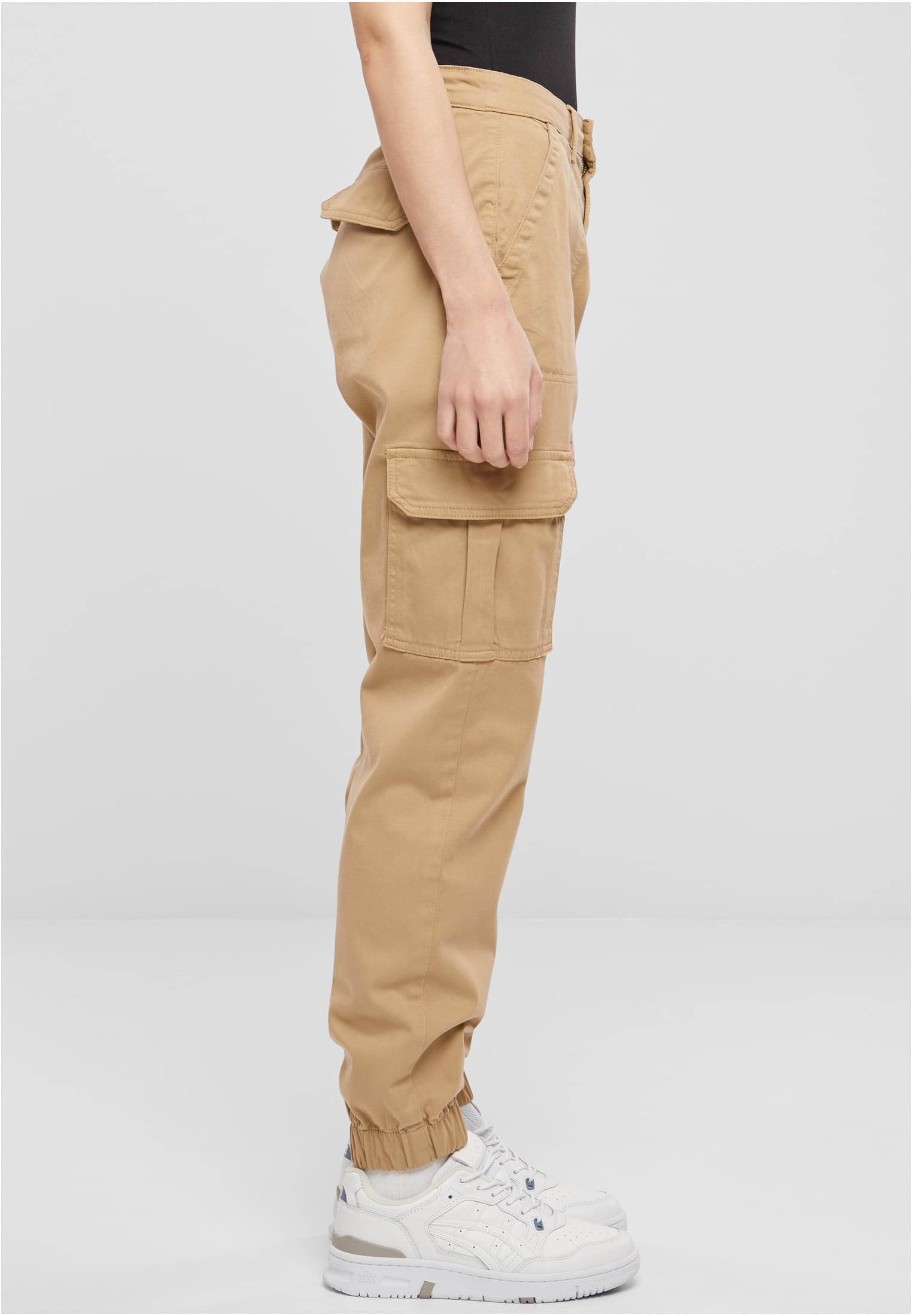 Ladies Cotton Twill Utility Pants | unionbeige