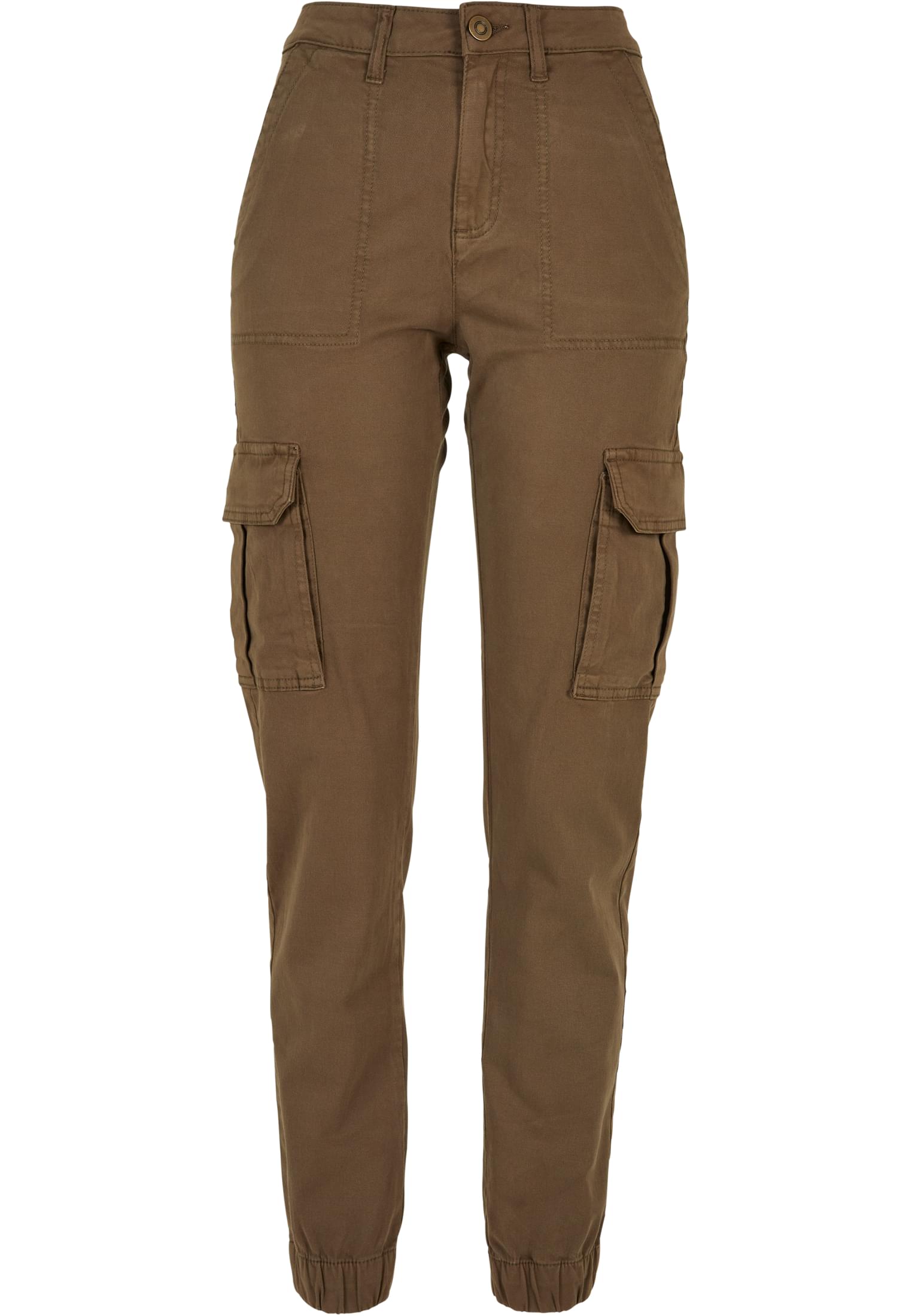 Ladies Cotton Twill Utility Pants | olive