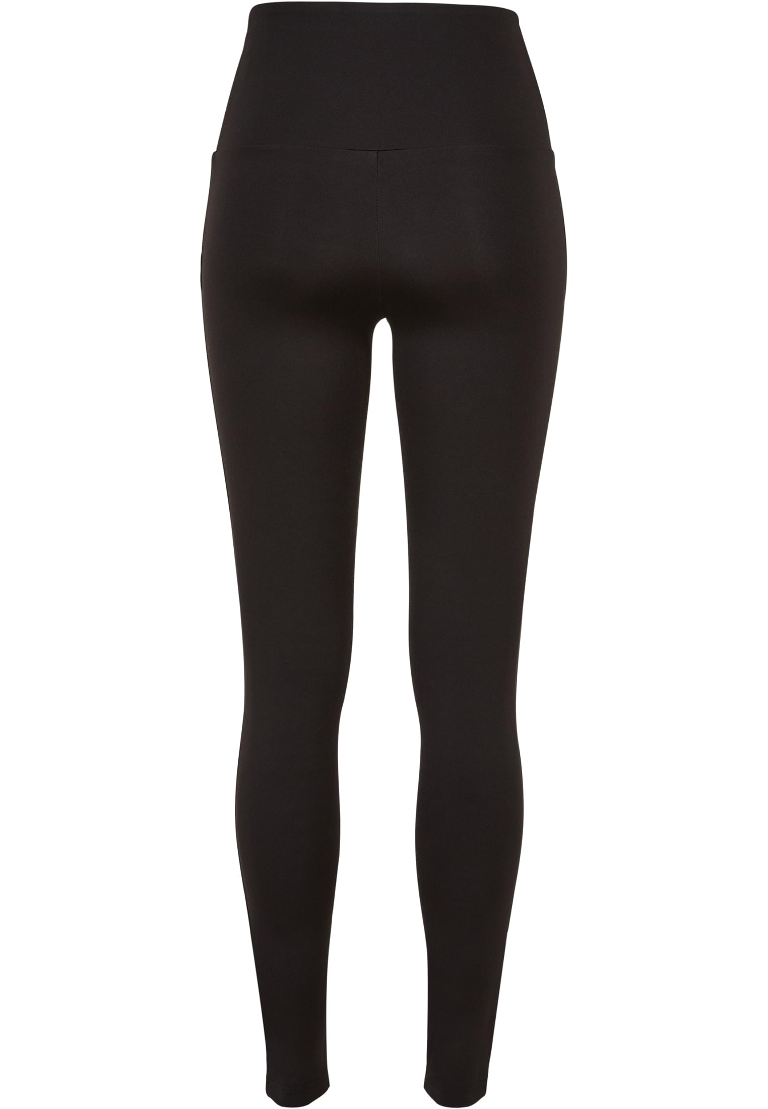 Ladies Recycled V Waist Leggings | black