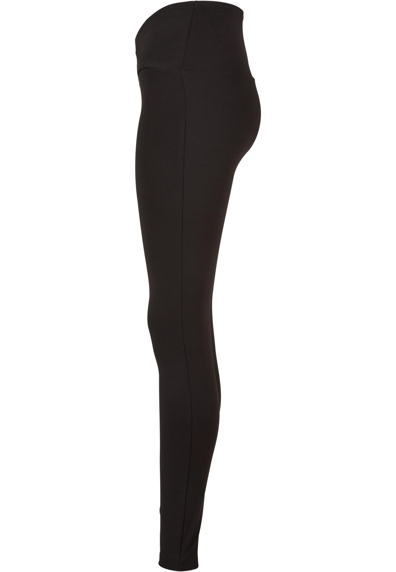 Ladies Recycled V Waist Leggings | black