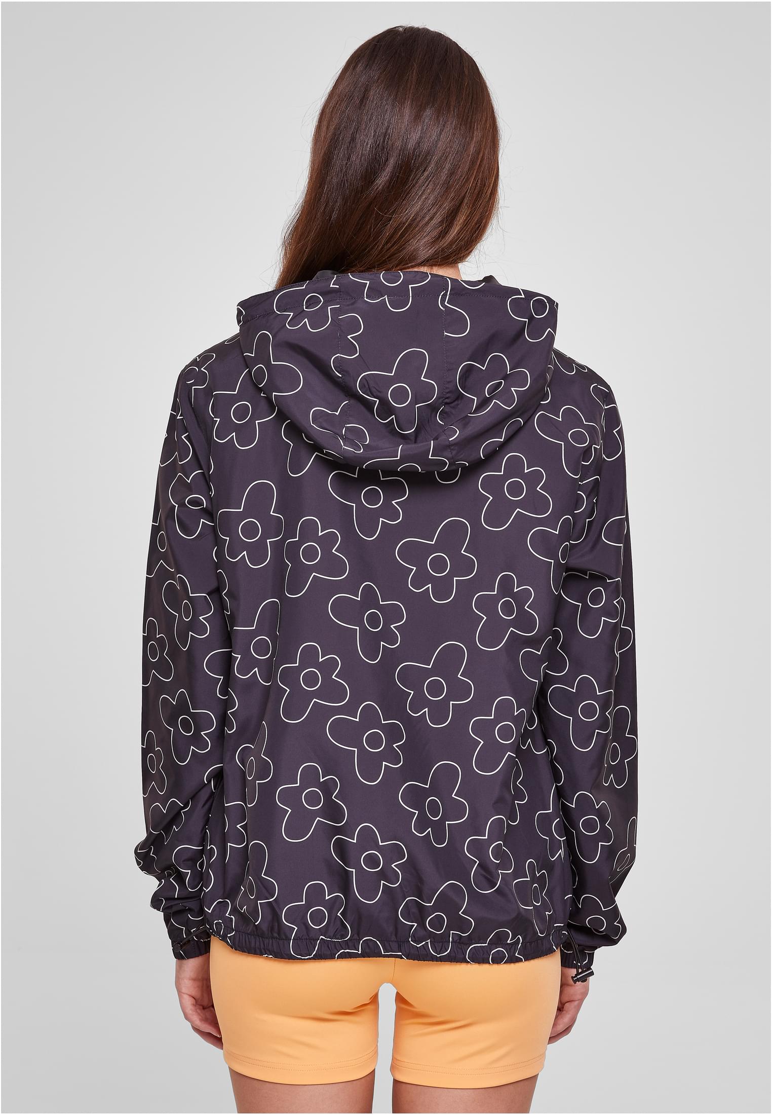 Ladies AOP Pullover Jacket | blackflower