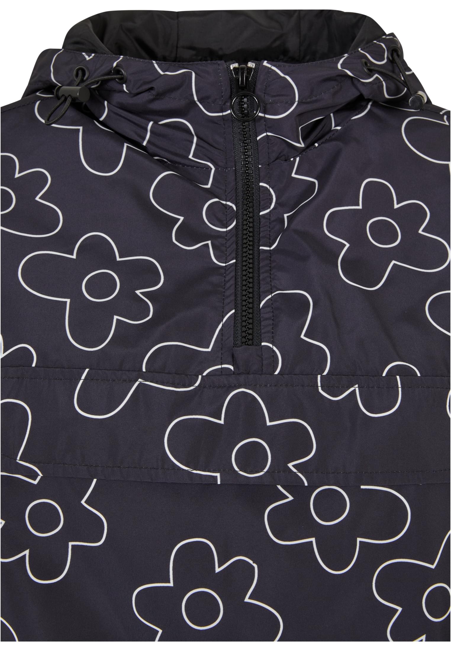 Ladies AOP Pullover Jacket | blackflower