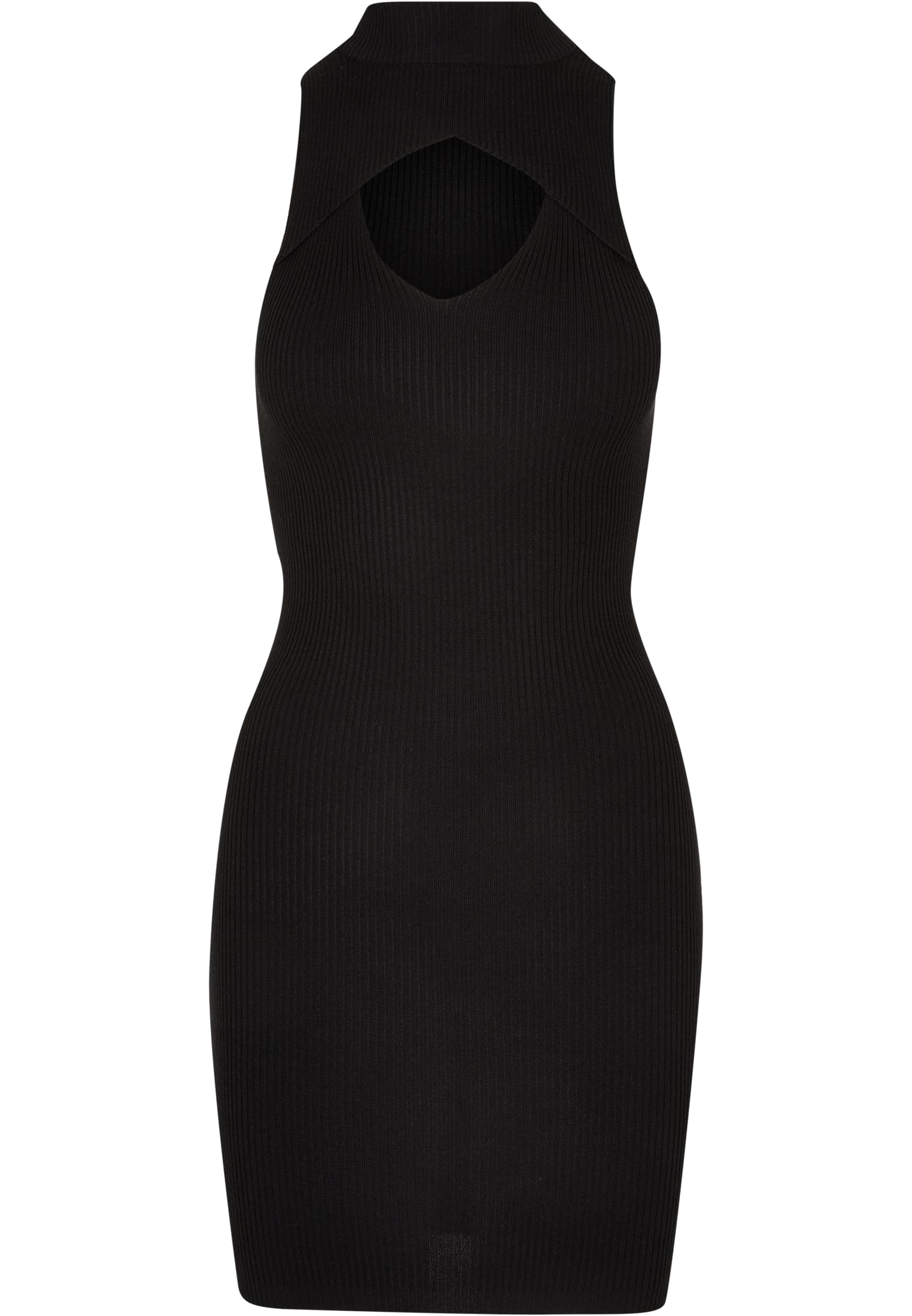 Ladies Cut Out Sleevless Dress | black