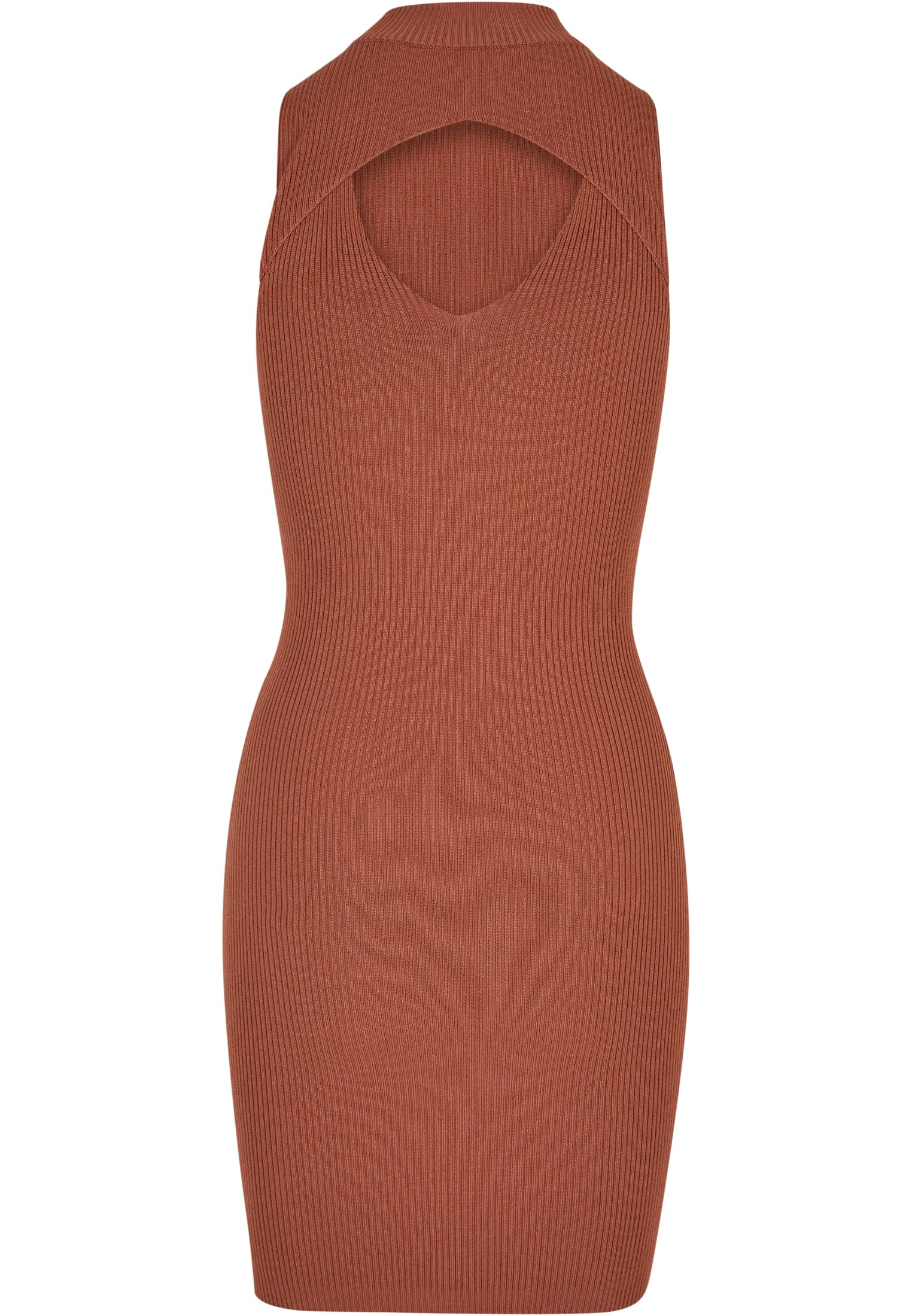 Ladies Cut Out Sleevless Dress | terracotta