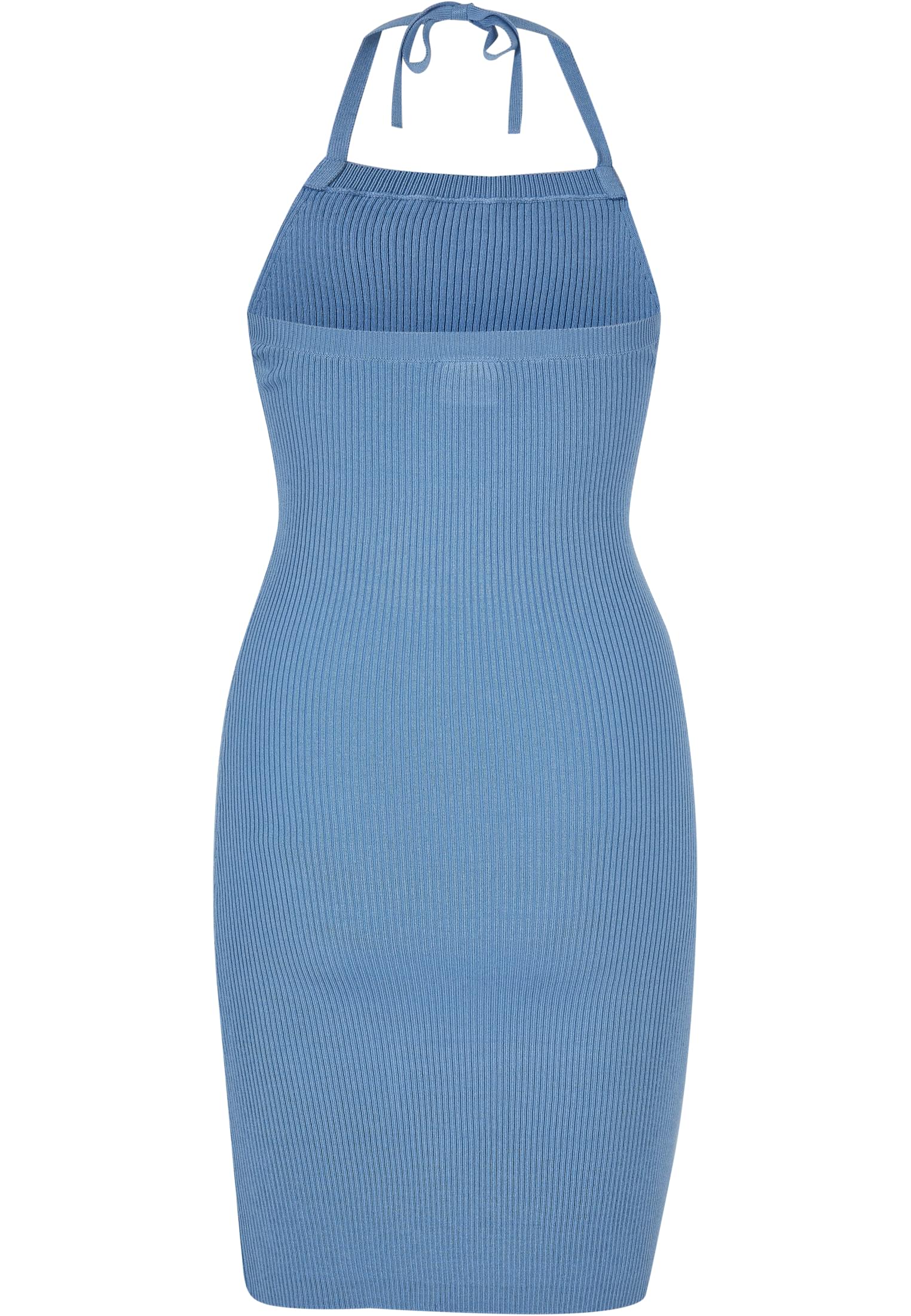 Ladies Rib Knit Neckholder Dress | horizonblue