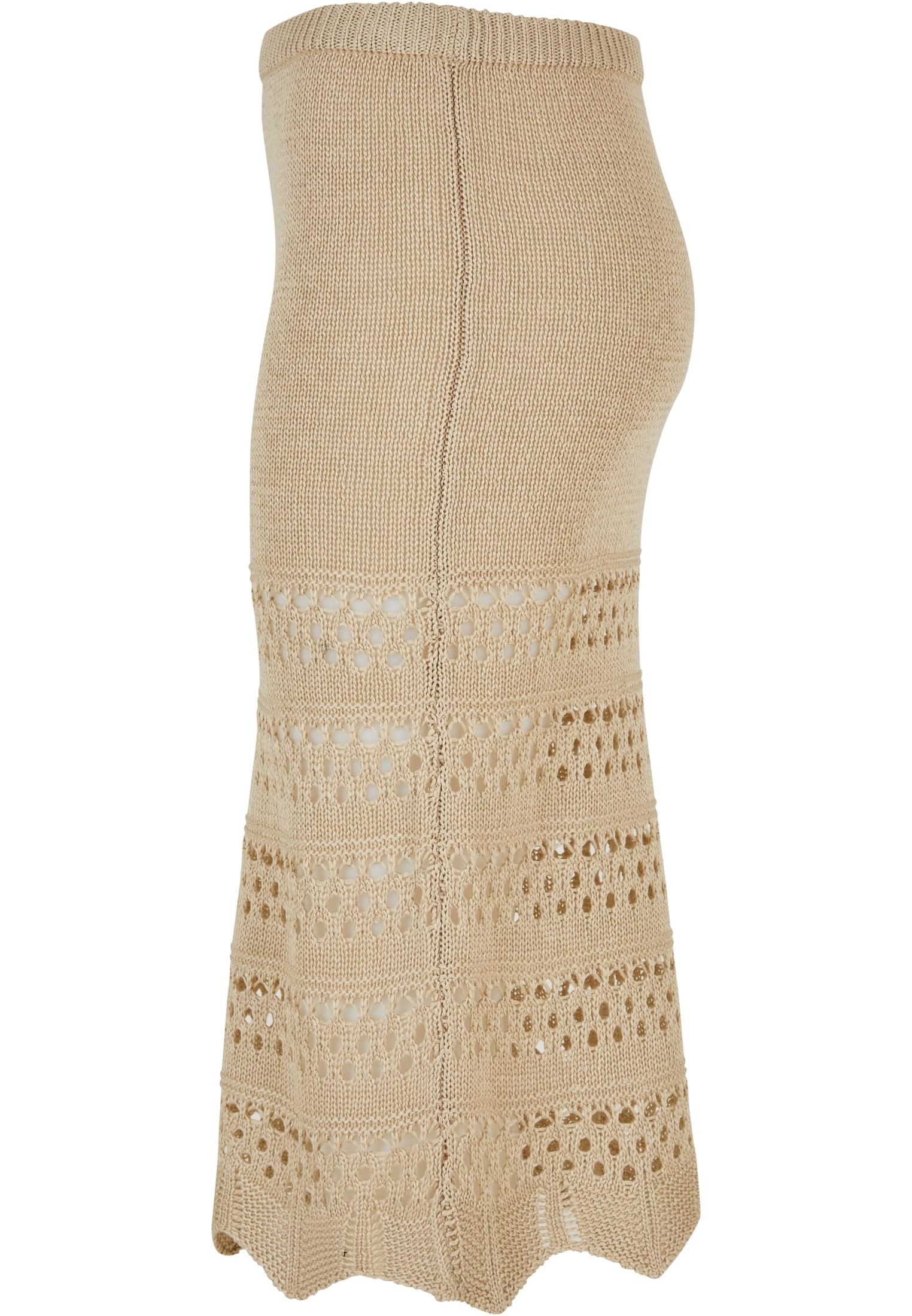 Ladies 3/4 Crochet Knit Skirt | softseagrass