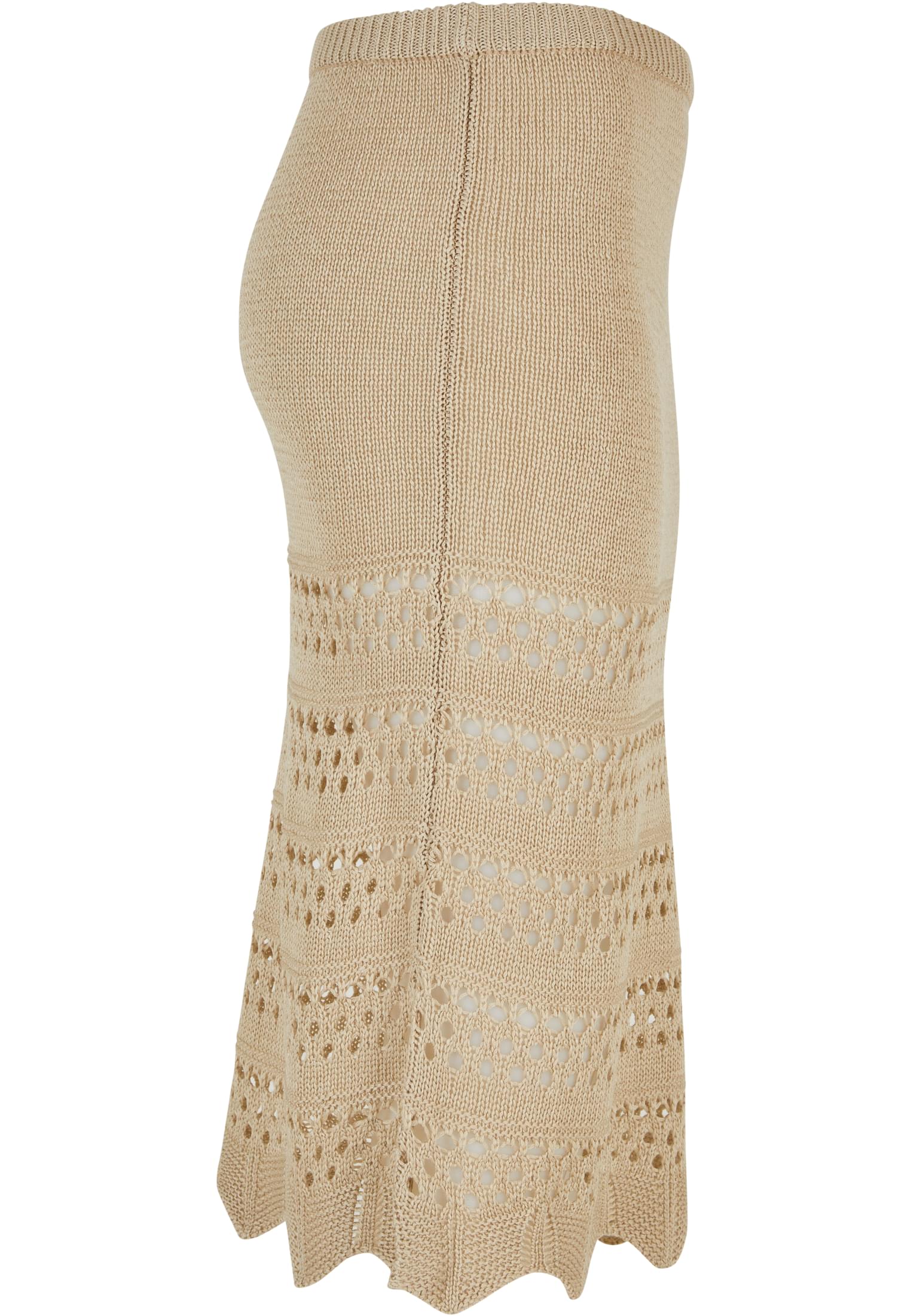 Ladies 3/4 Crochet Knit Skirt | softseagrass