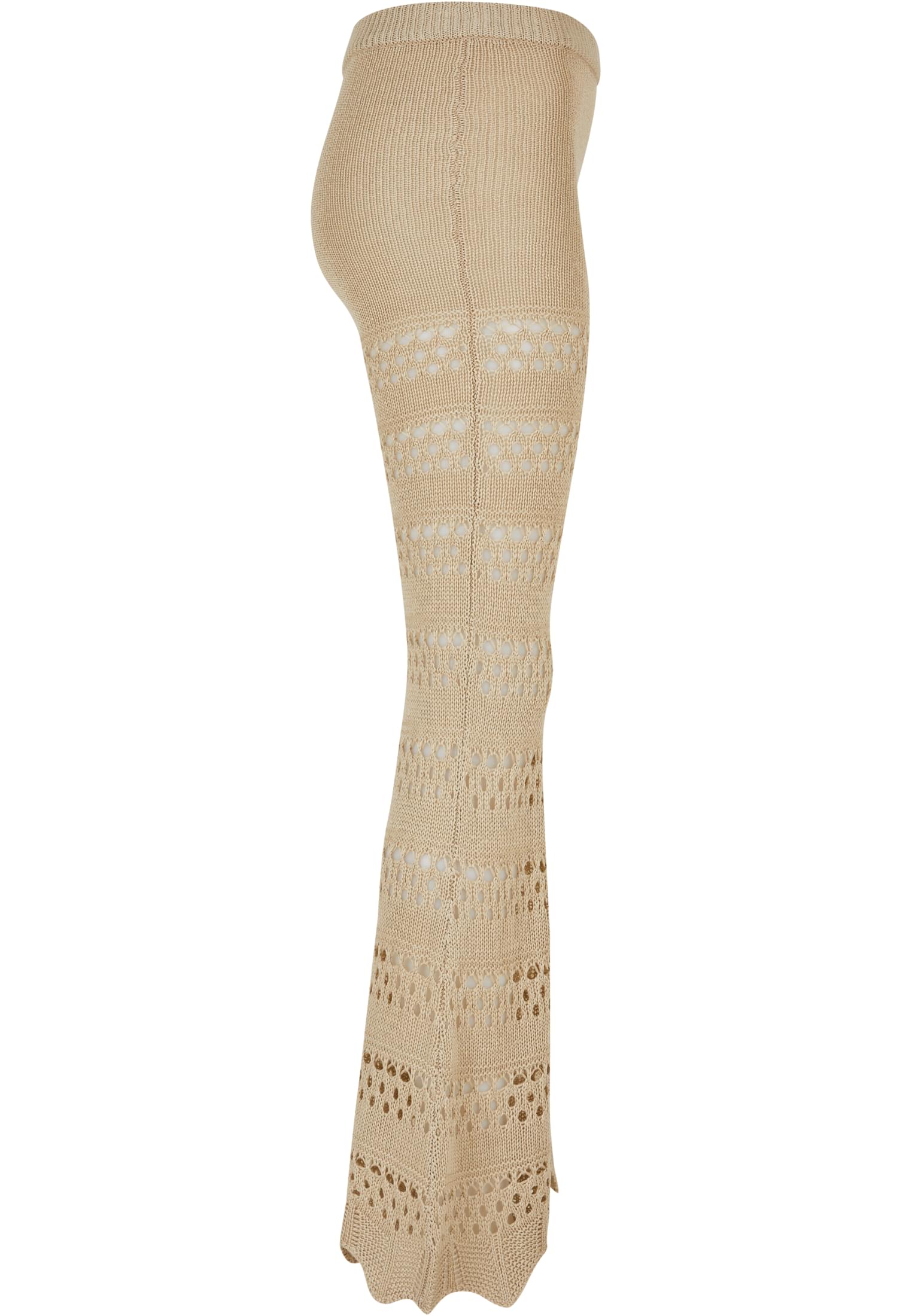 Ladies Flared Crochet Knit Leggings | softseagrass