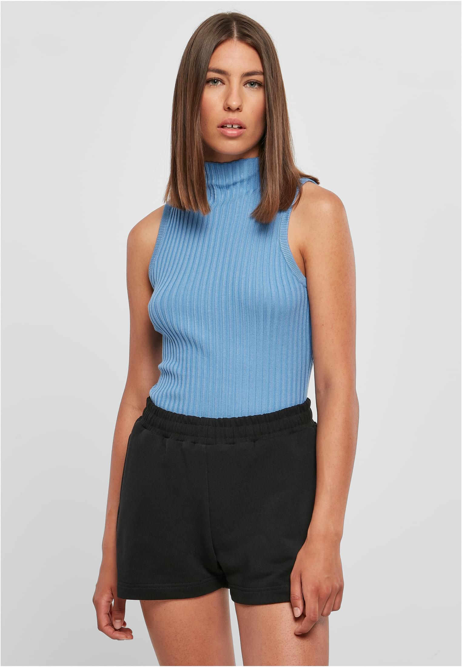 Ladies Rib Knit Sleevless Body | horizonblue