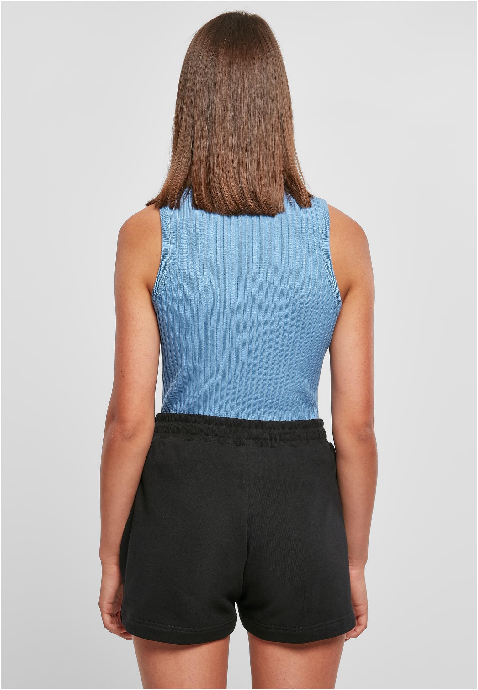 Ladies Rib Knit Sleevless Body | horizonblue