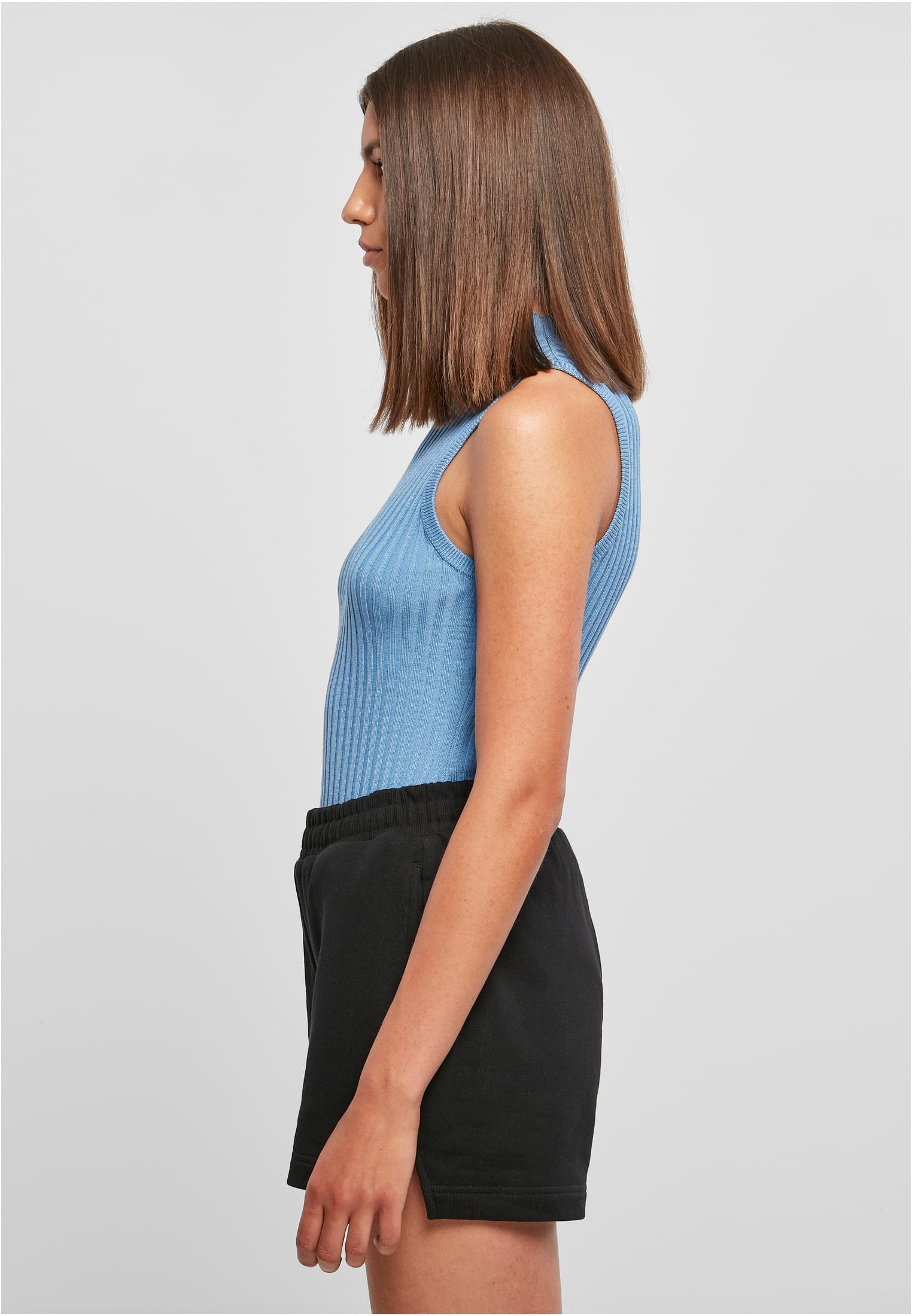 Ladies Rib Knit Sleevless Body | horizonblue