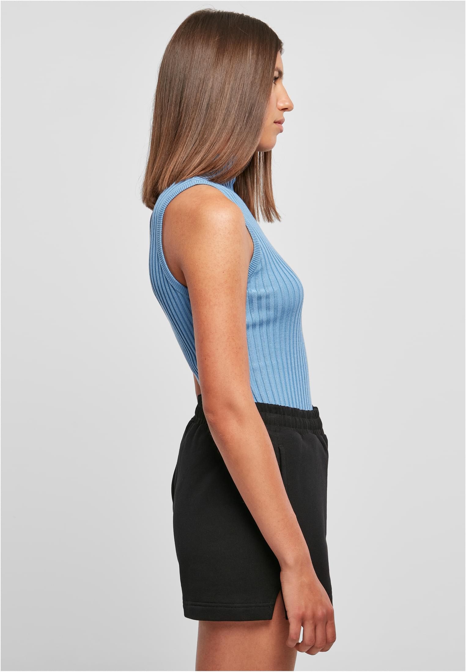 Ladies Rib Knit Sleevless Body | horizonblue