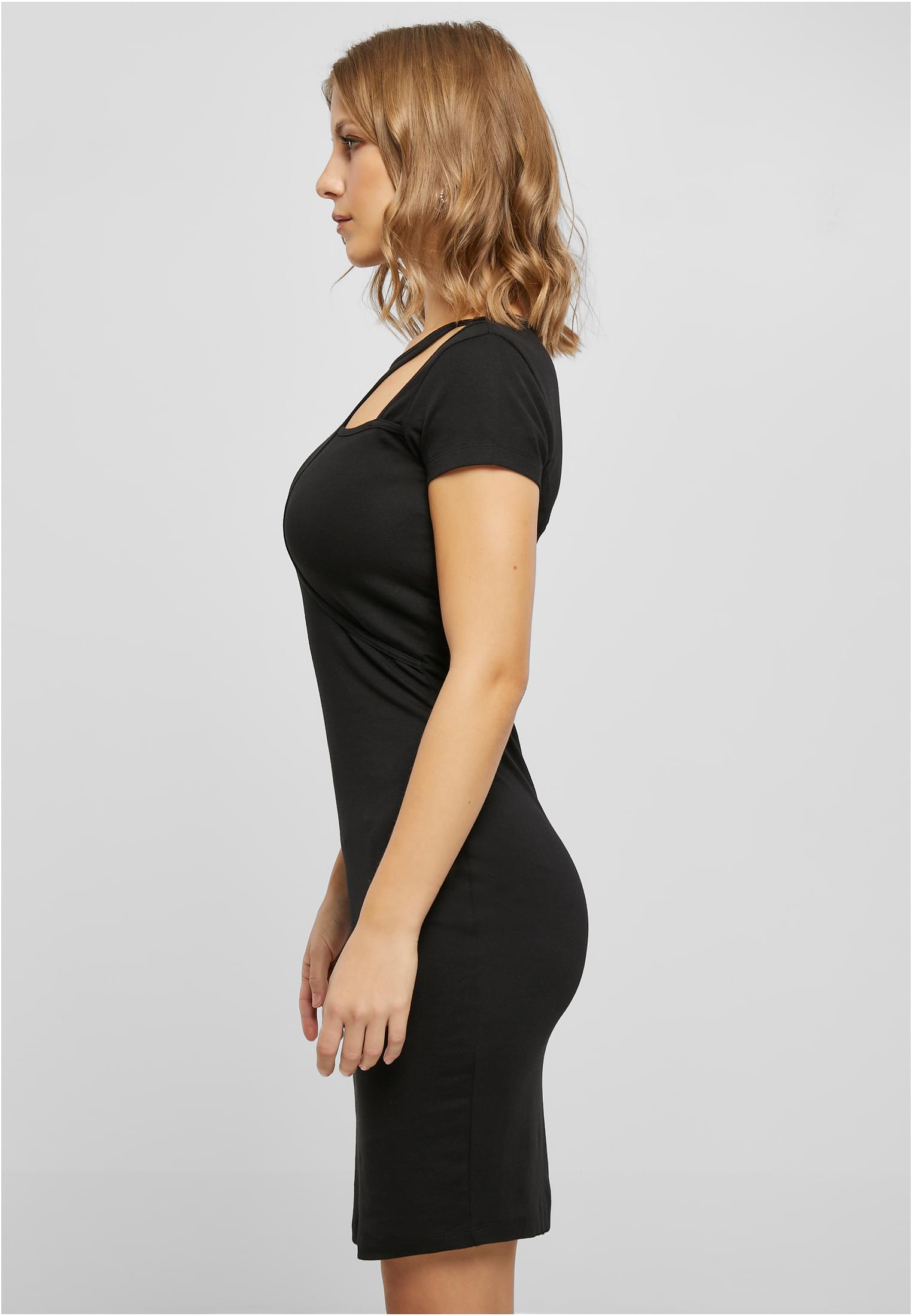 Ladies Cut Out Dress | black