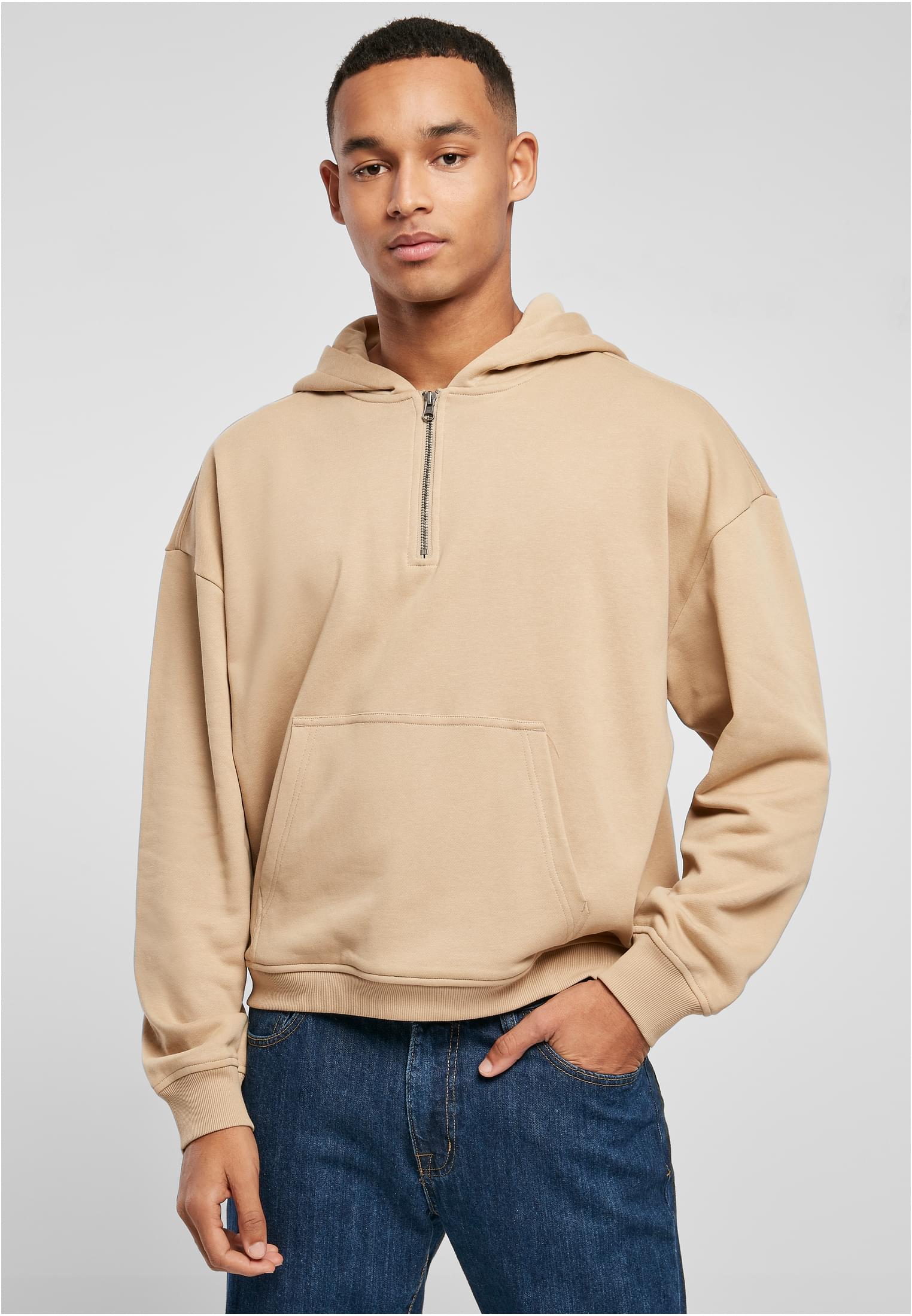 Boxy Zip Hoody | unionbeige