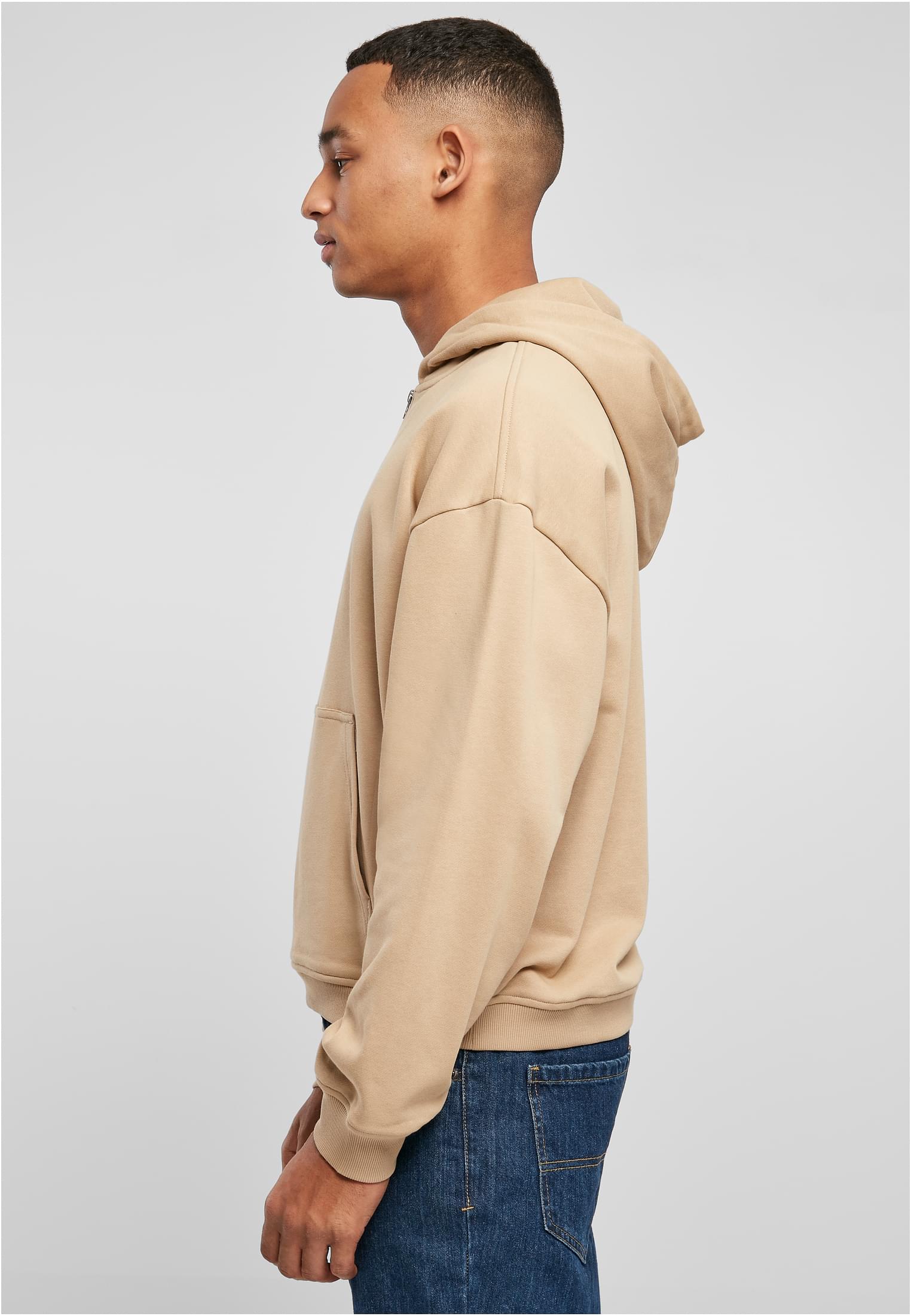 Boxy Zip Hoody | unionbeige