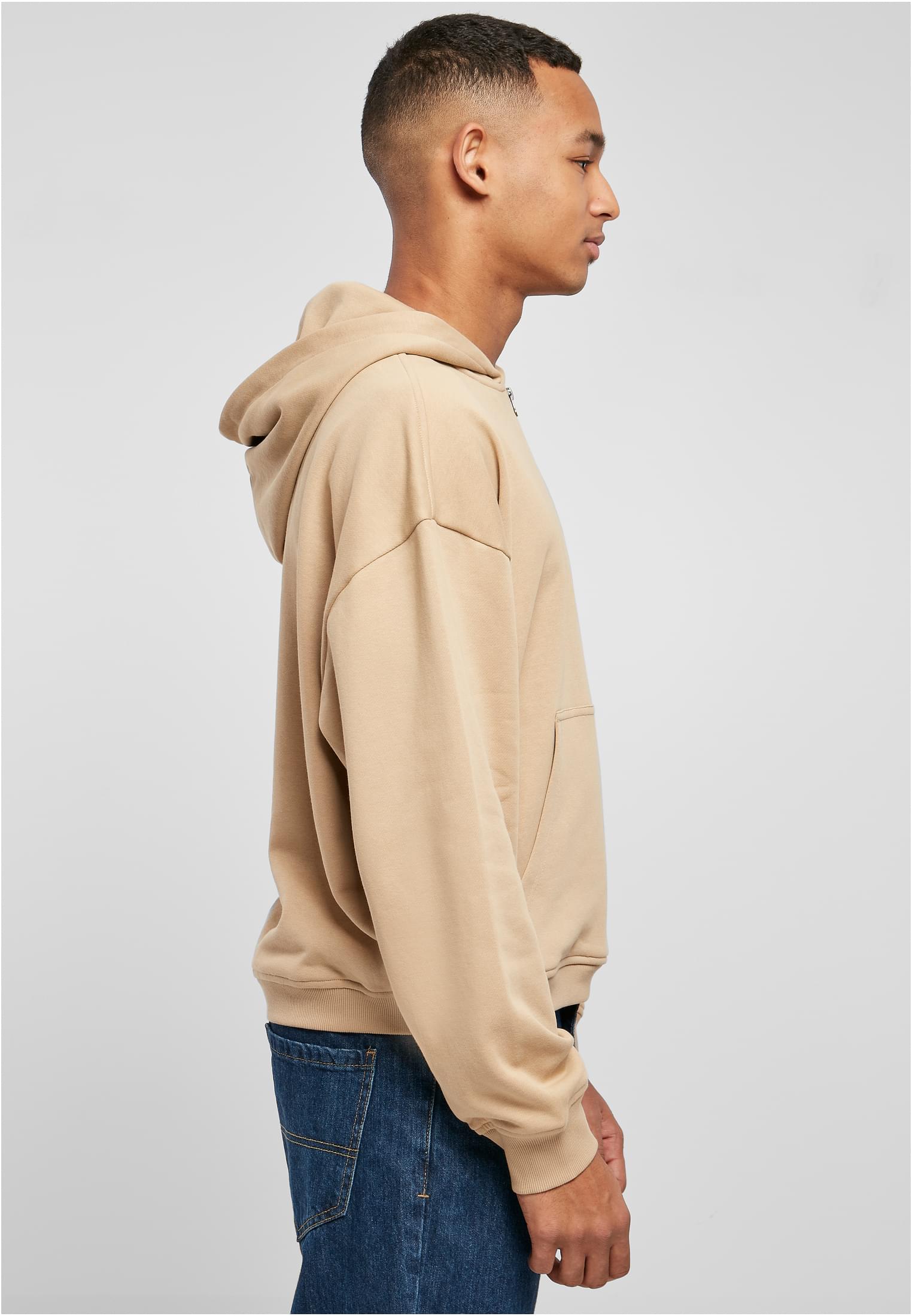 Boxy Zip Hoody | unionbeige