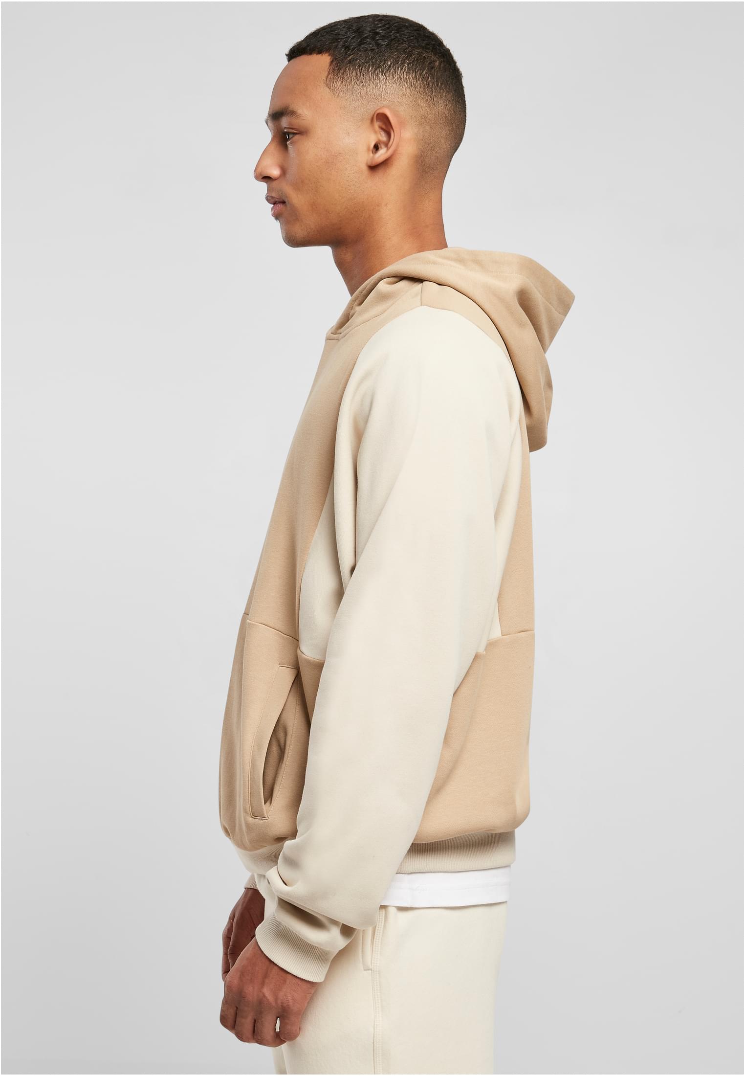 Cut On Sleeve Hoody | unionbeige/softseagrass