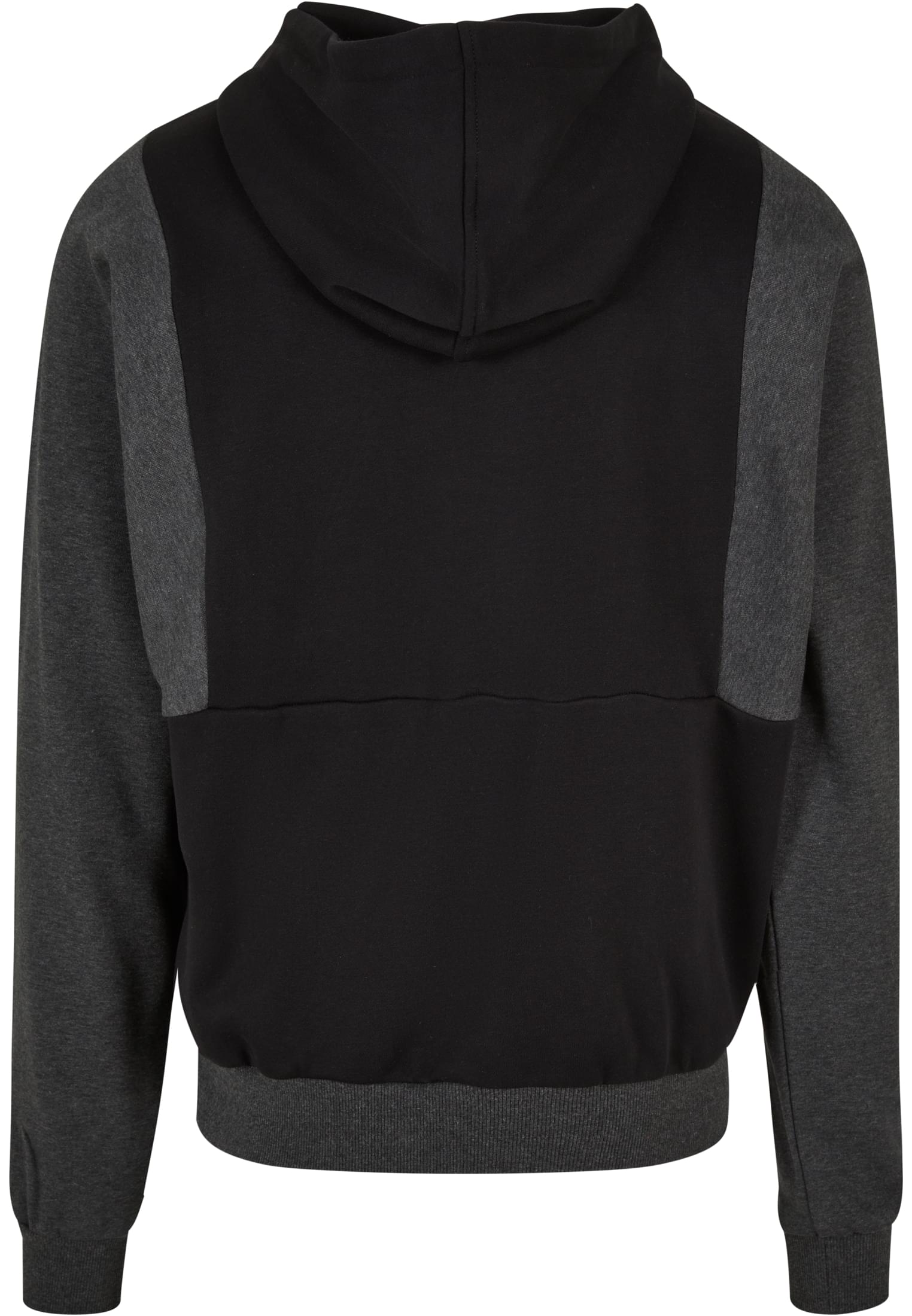 Cut On Sleeve Hoody | black/charcoal