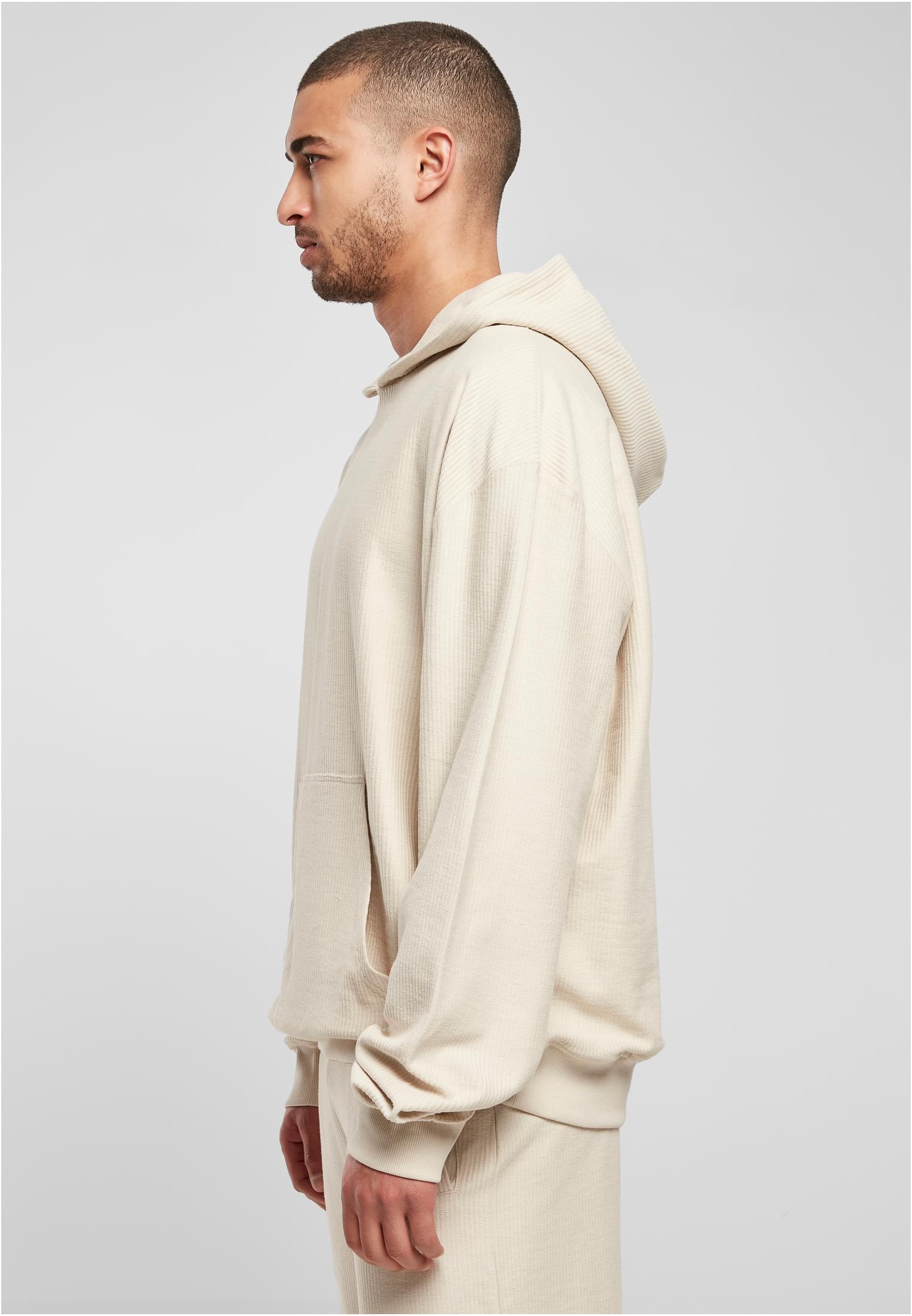 Rib Terry Boxy Hoody | softseagrass