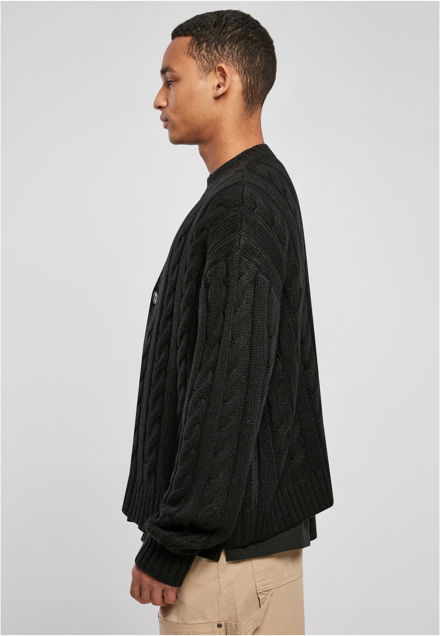 Boxy Cardigan | black