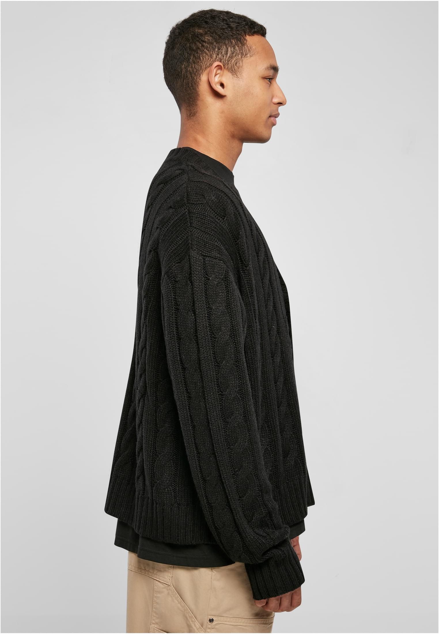 Boxy Cardigan | black