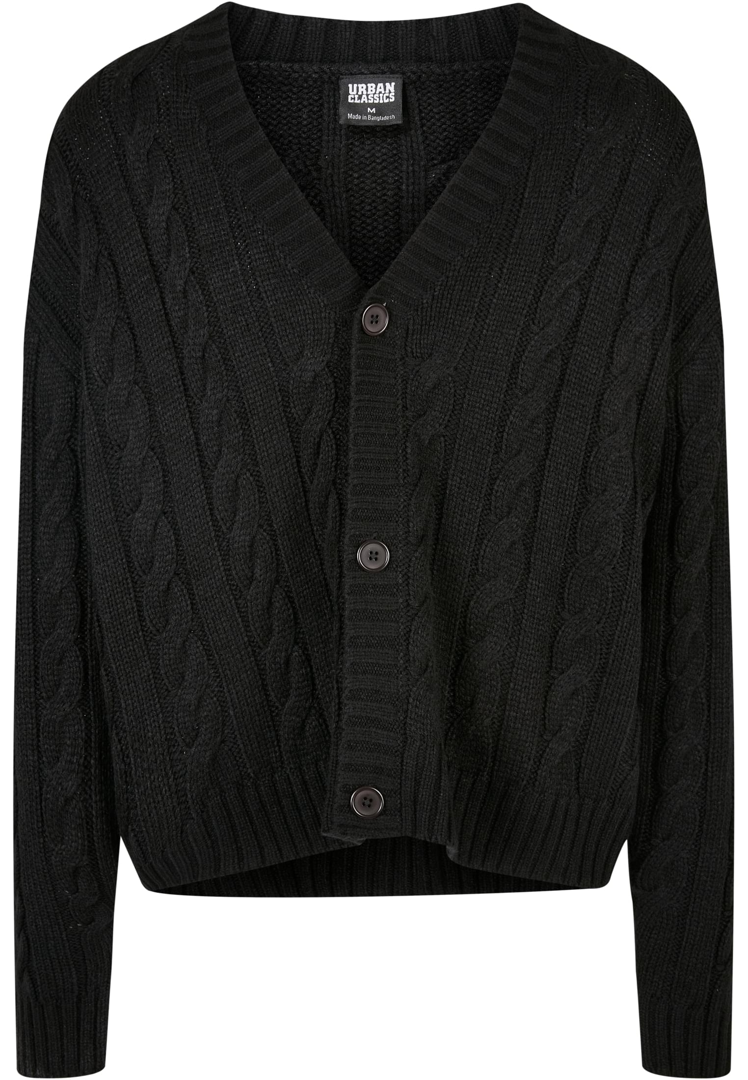 Boxy Cardigan | black