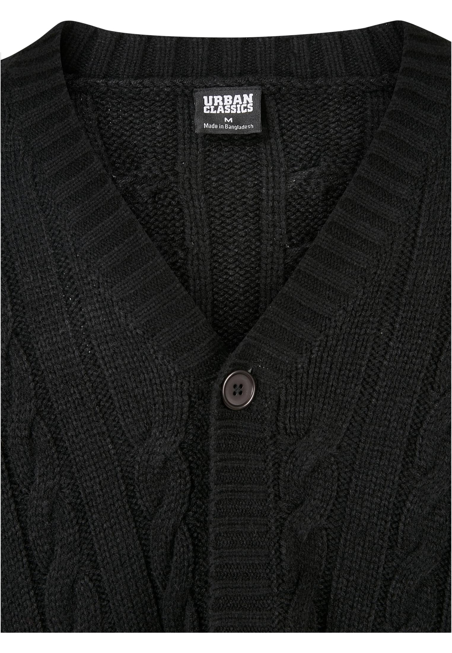 Boxy Cardigan | black