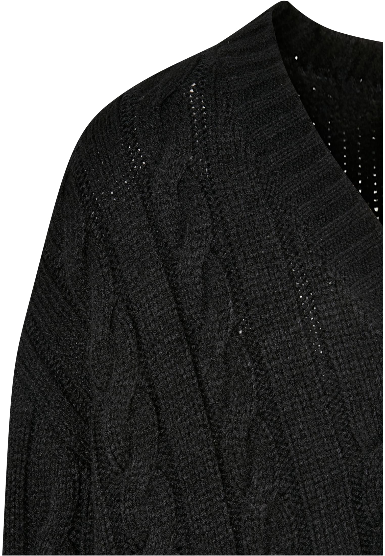 Boxy Cardigan | black