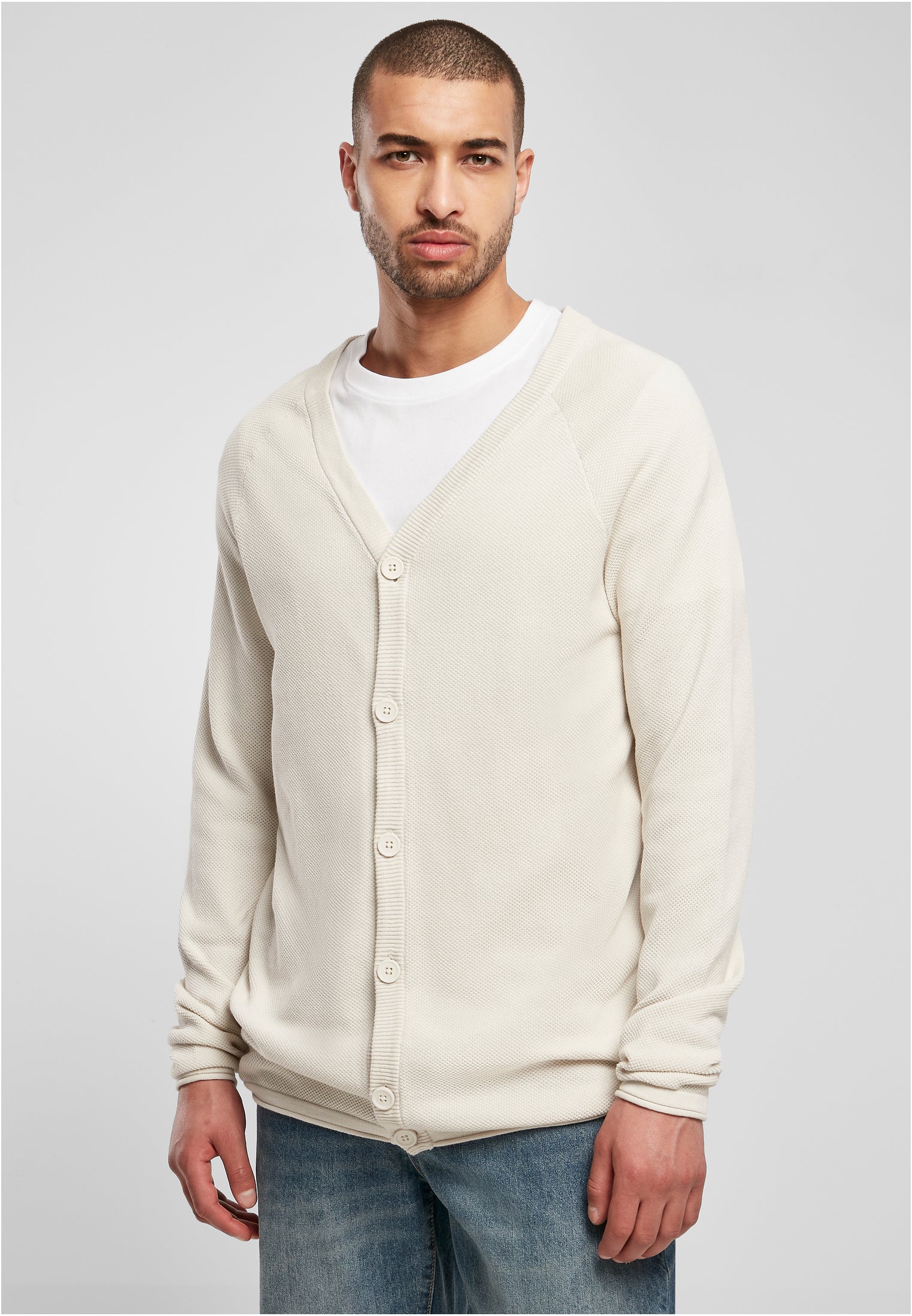 Light Raglan Cardigan | lightgrey