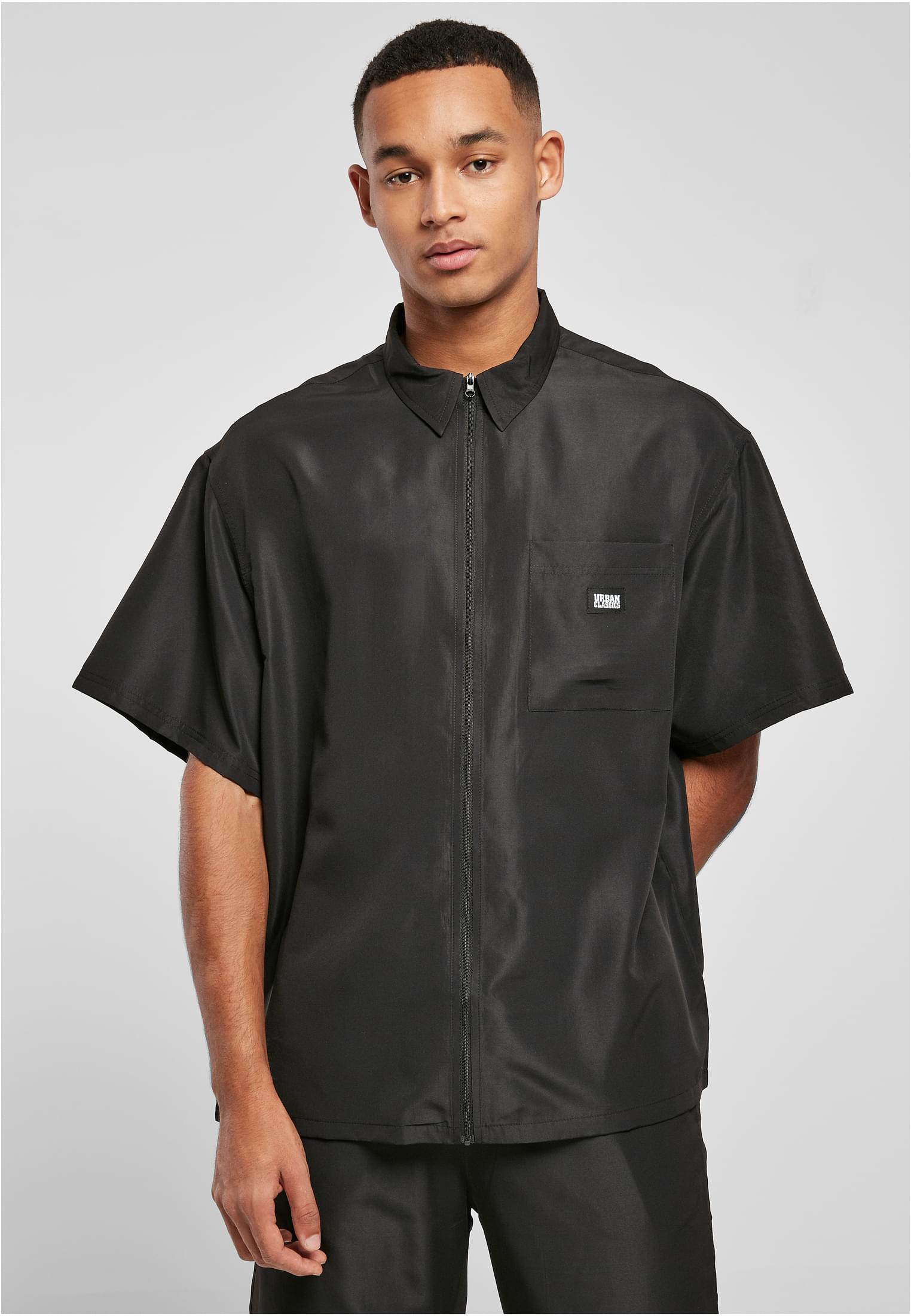 Recycled Nylon Shirt | black