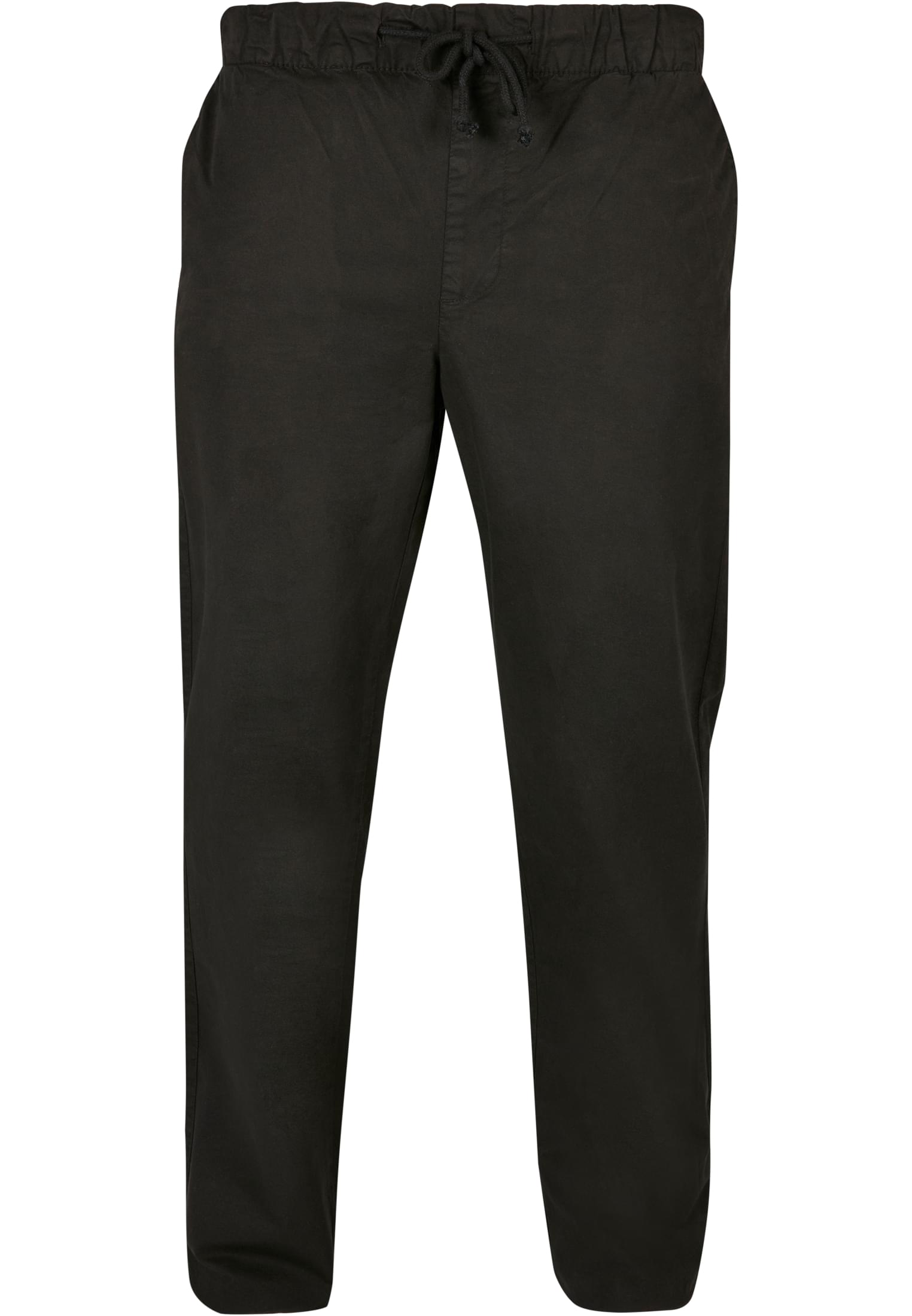 Straight Slit Trouser | black