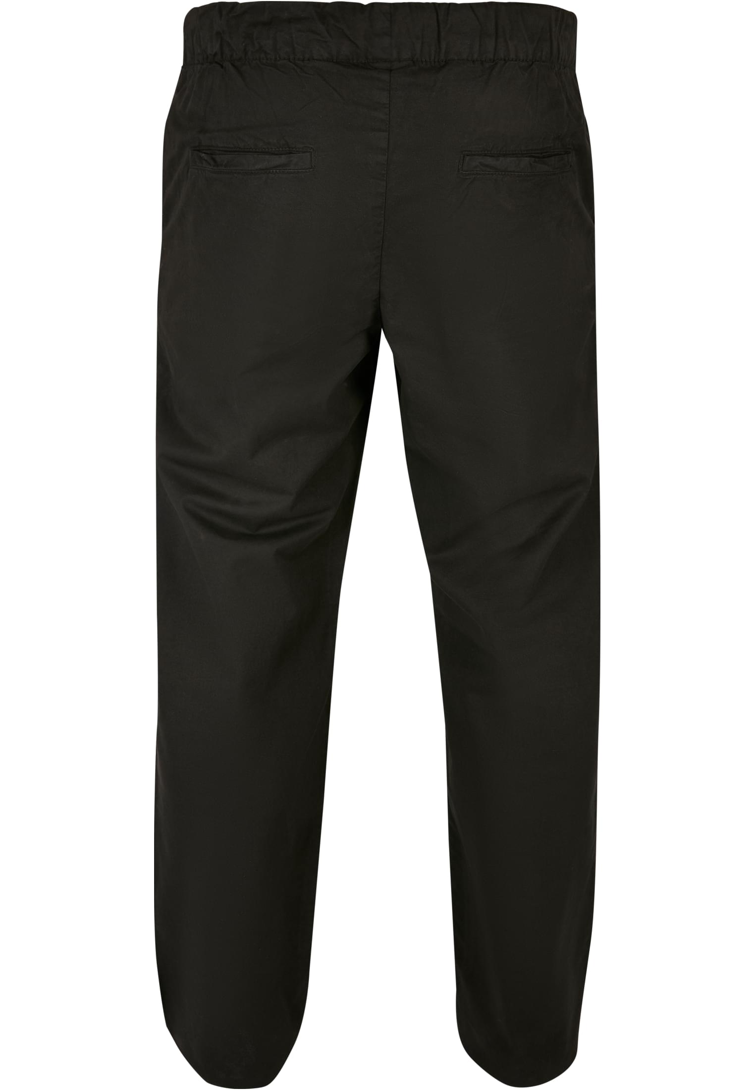 Straight Slit Trouser | black