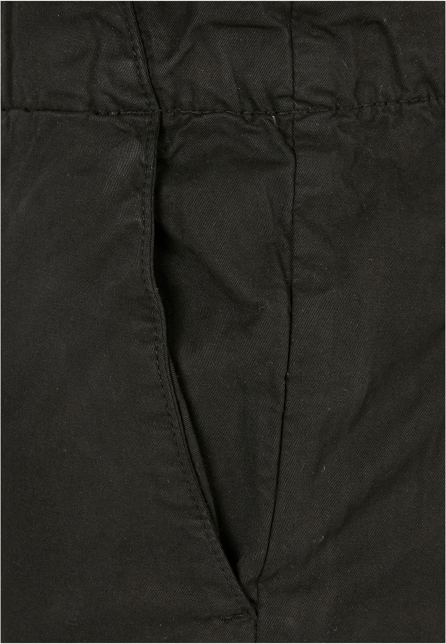 Straight Slit Trouser | black