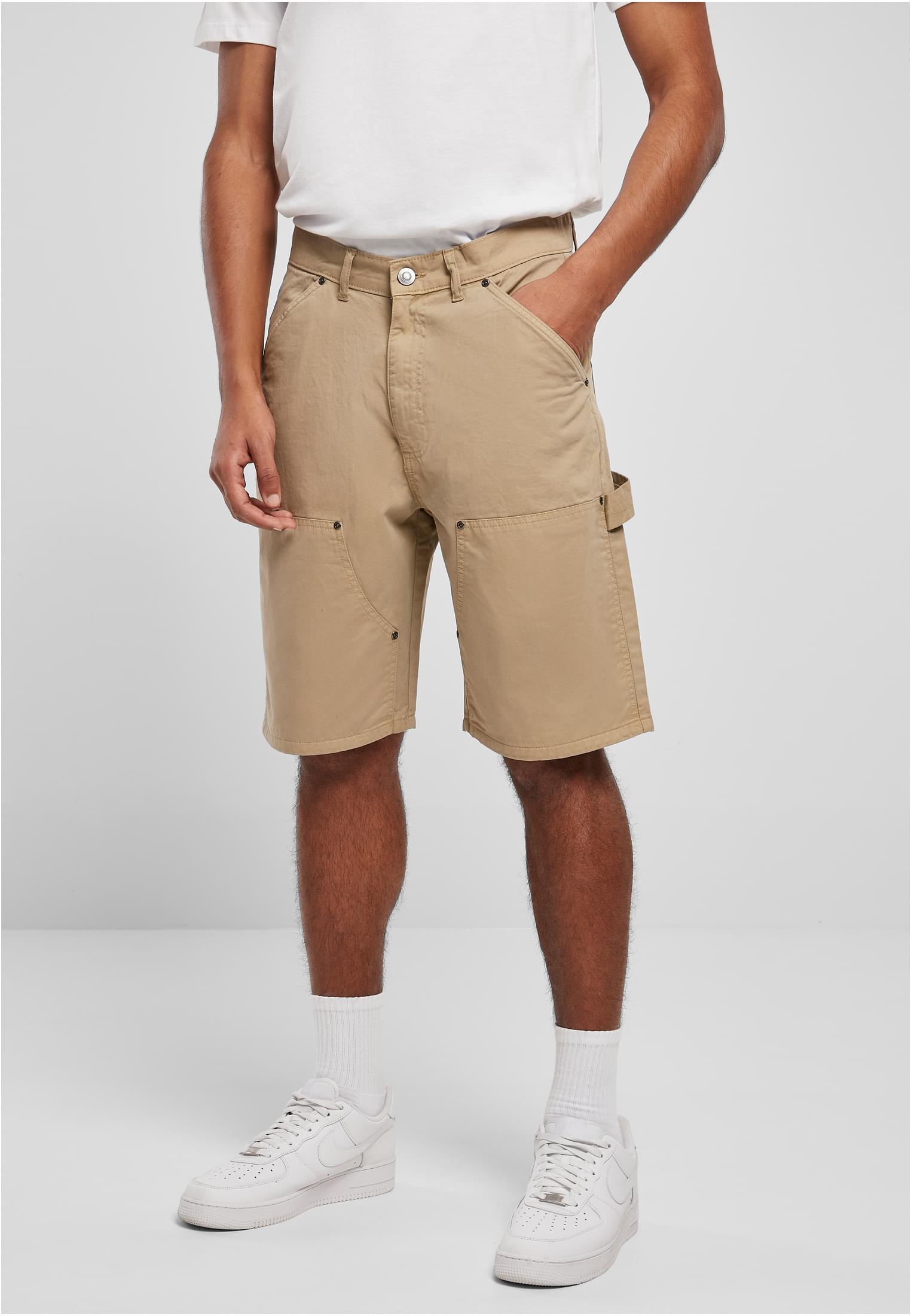 Double Knee Carpenter Shorts | unionbeige