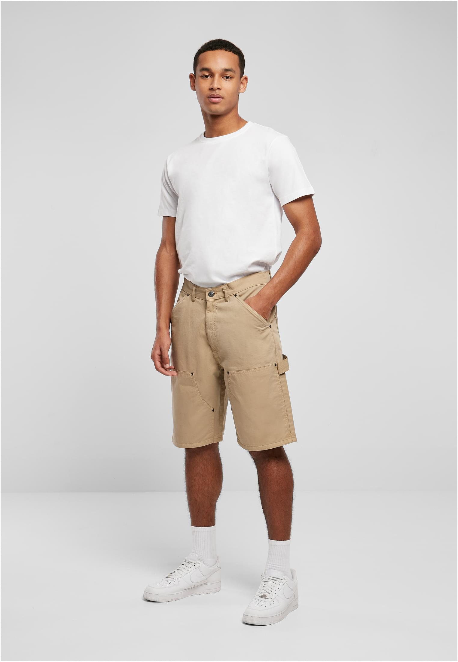 Double Knee Carpenter Shorts | unionbeige