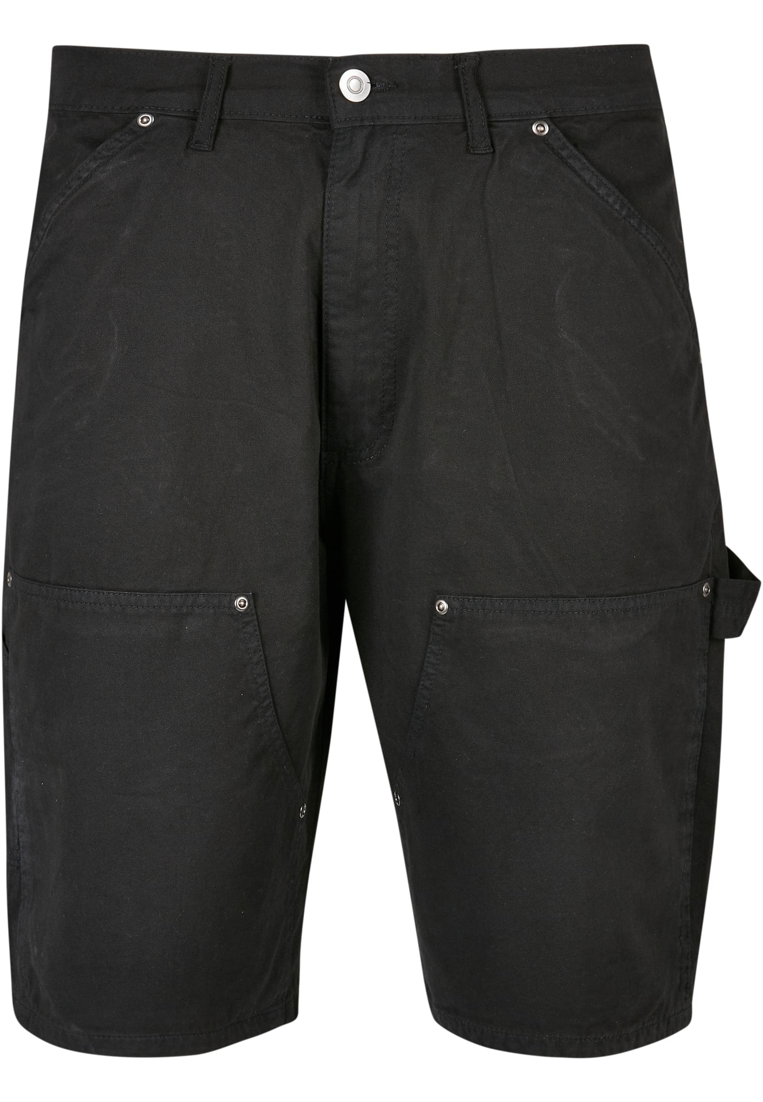 Double Knee Carpenter Shorts | black