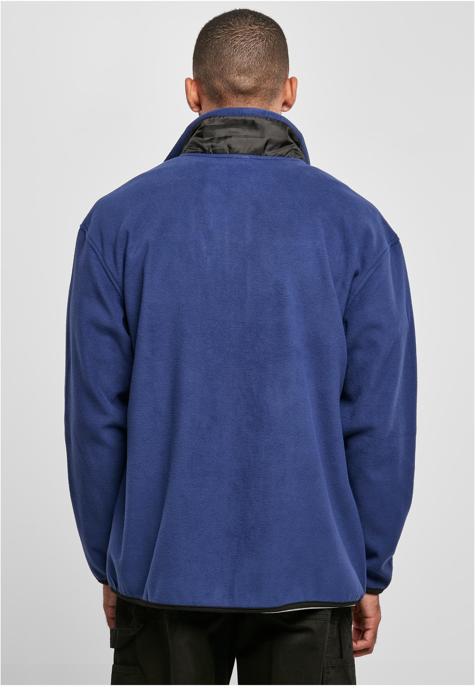 Patched Micro Fleece Jacket | spaceblue