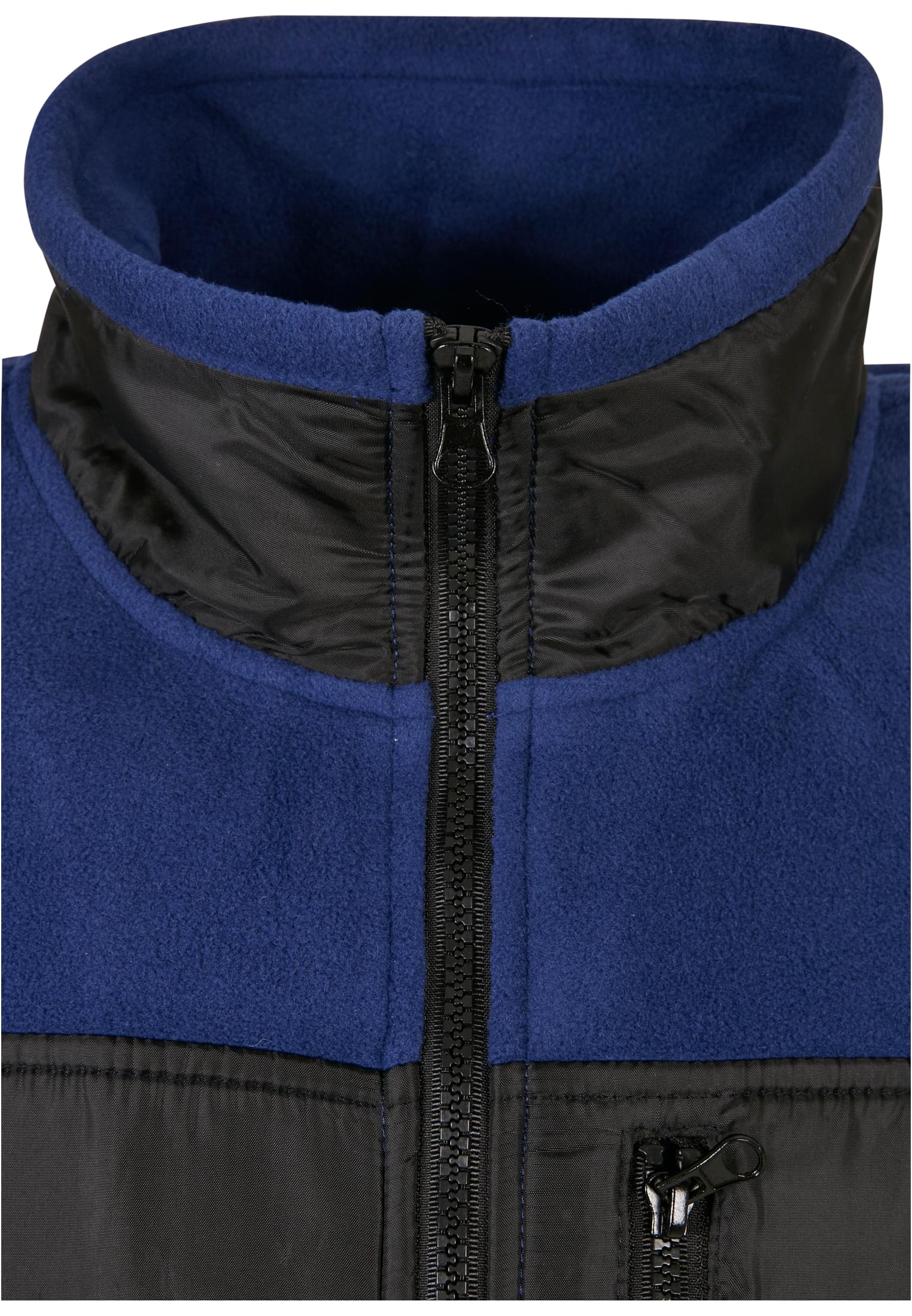 Patched Micro Fleece Jacket | spaceblue