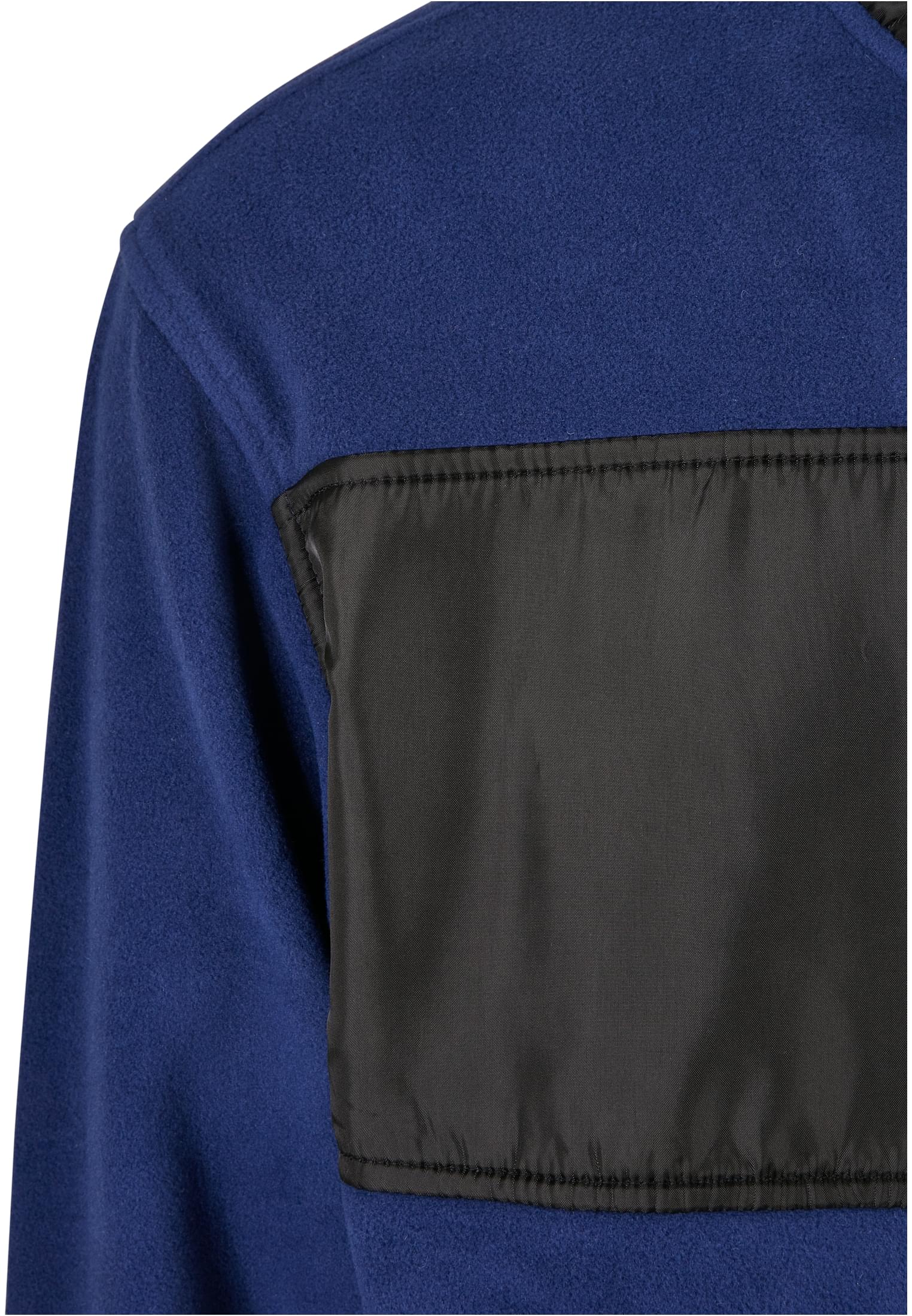 Patched Micro Fleece Jacket | spaceblue