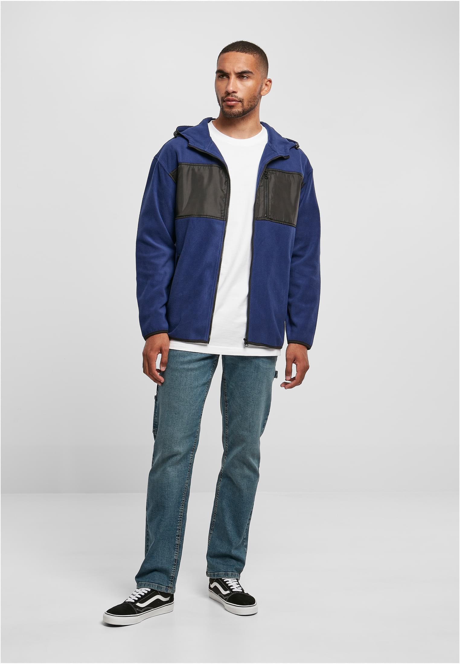 Hooded Micro Fleece Jacket | spaceblue