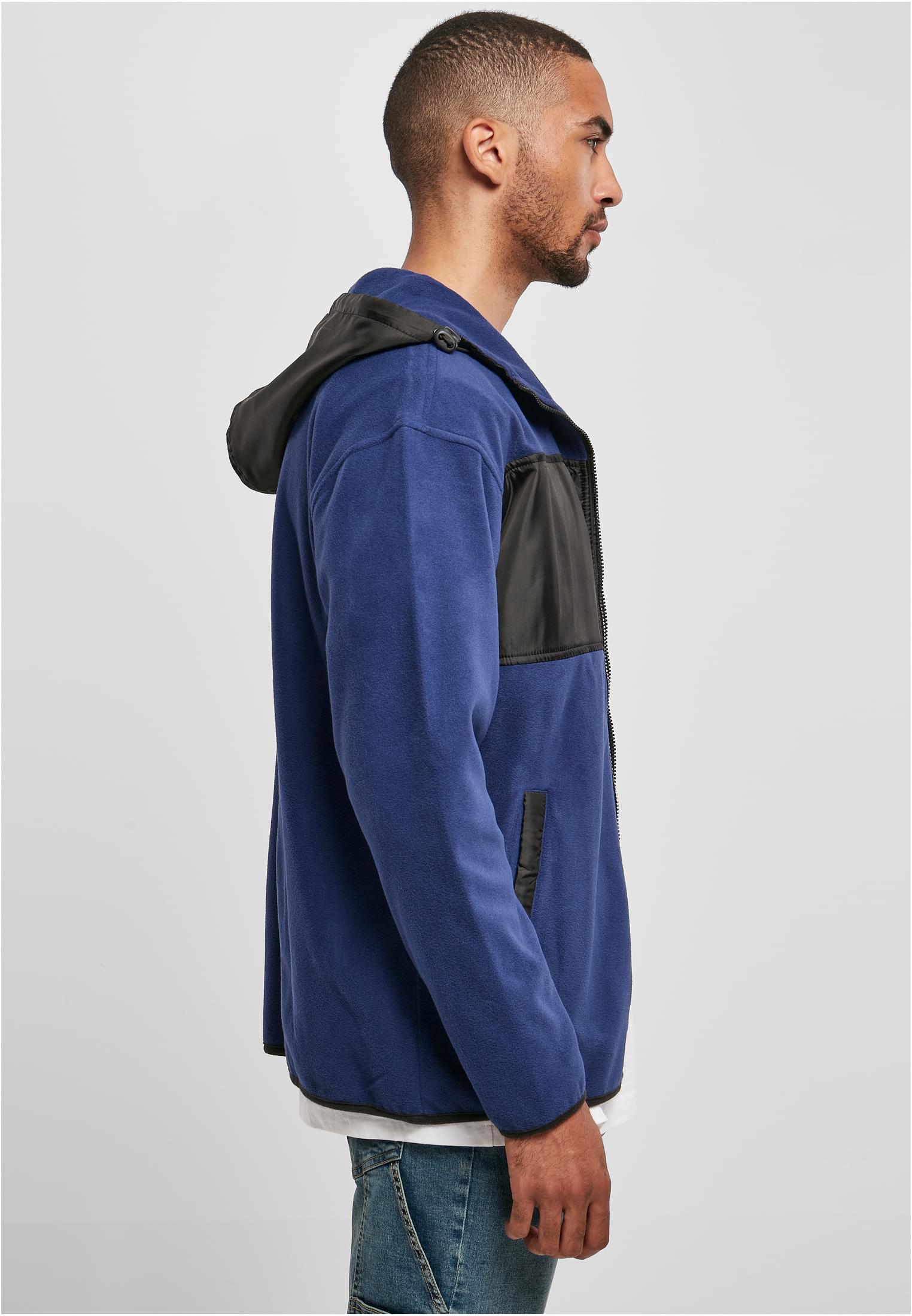 Hooded Micro Fleece Jacket | spaceblue