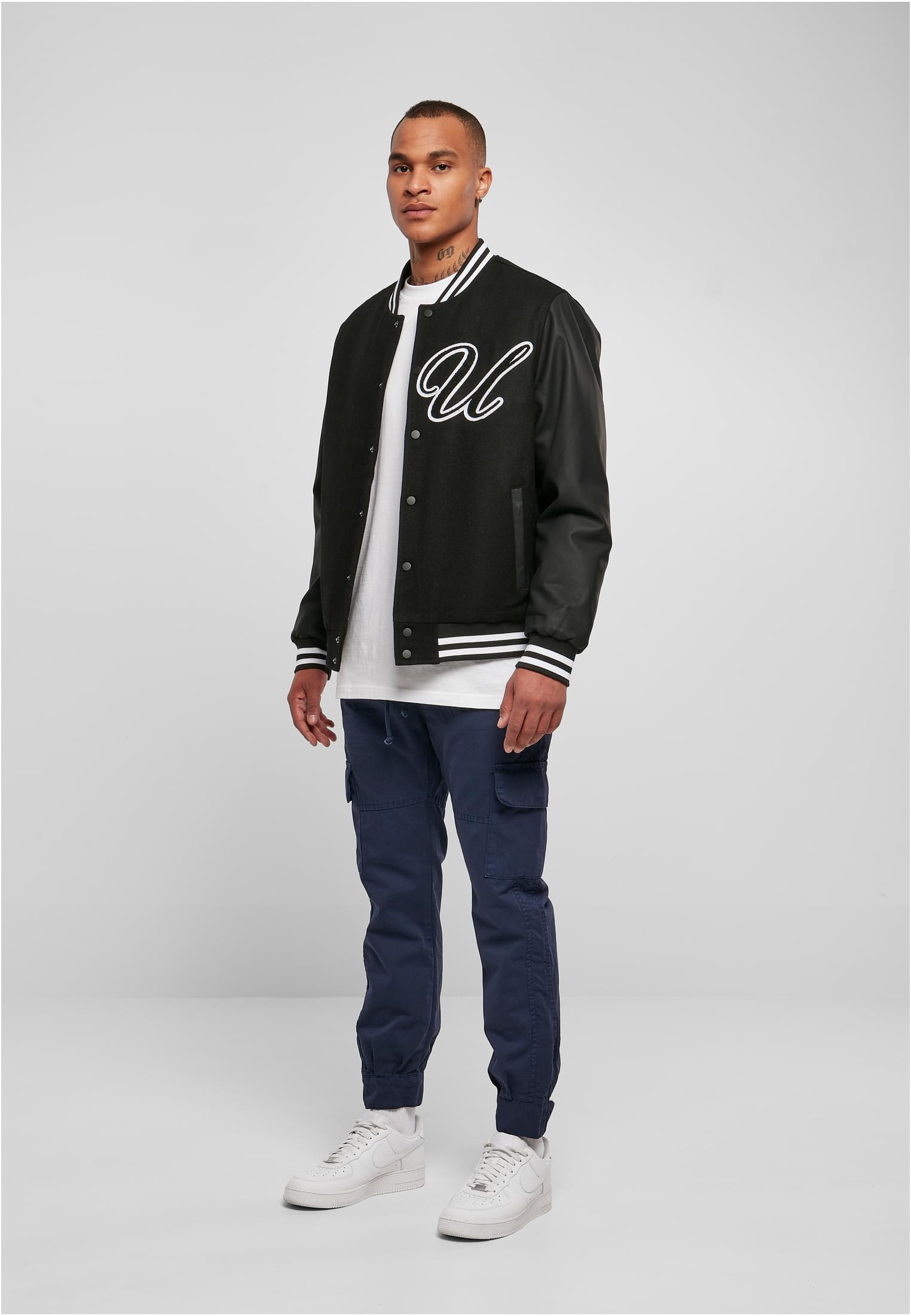 Big U College Jacket | black