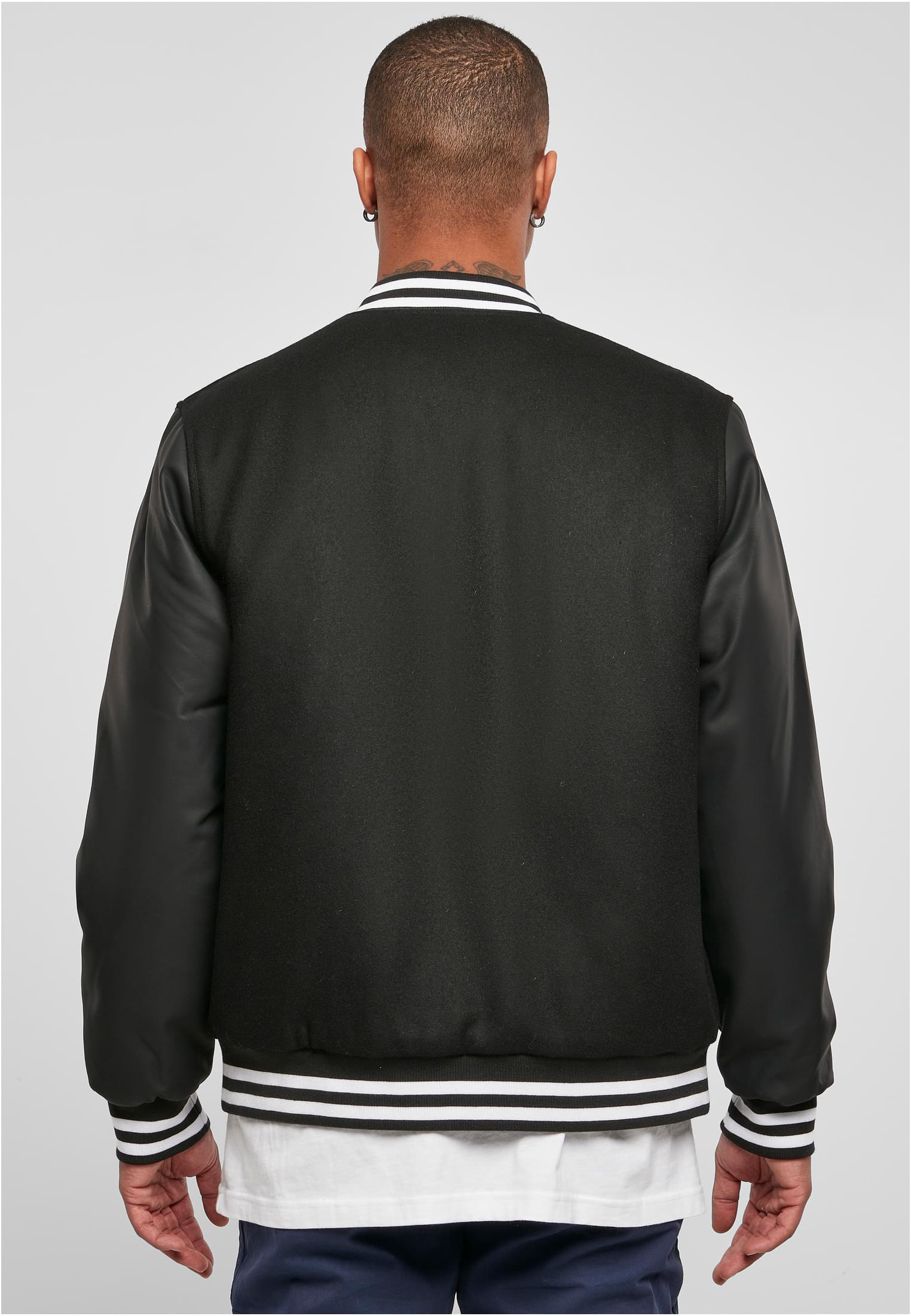 Big U College Jacket | black