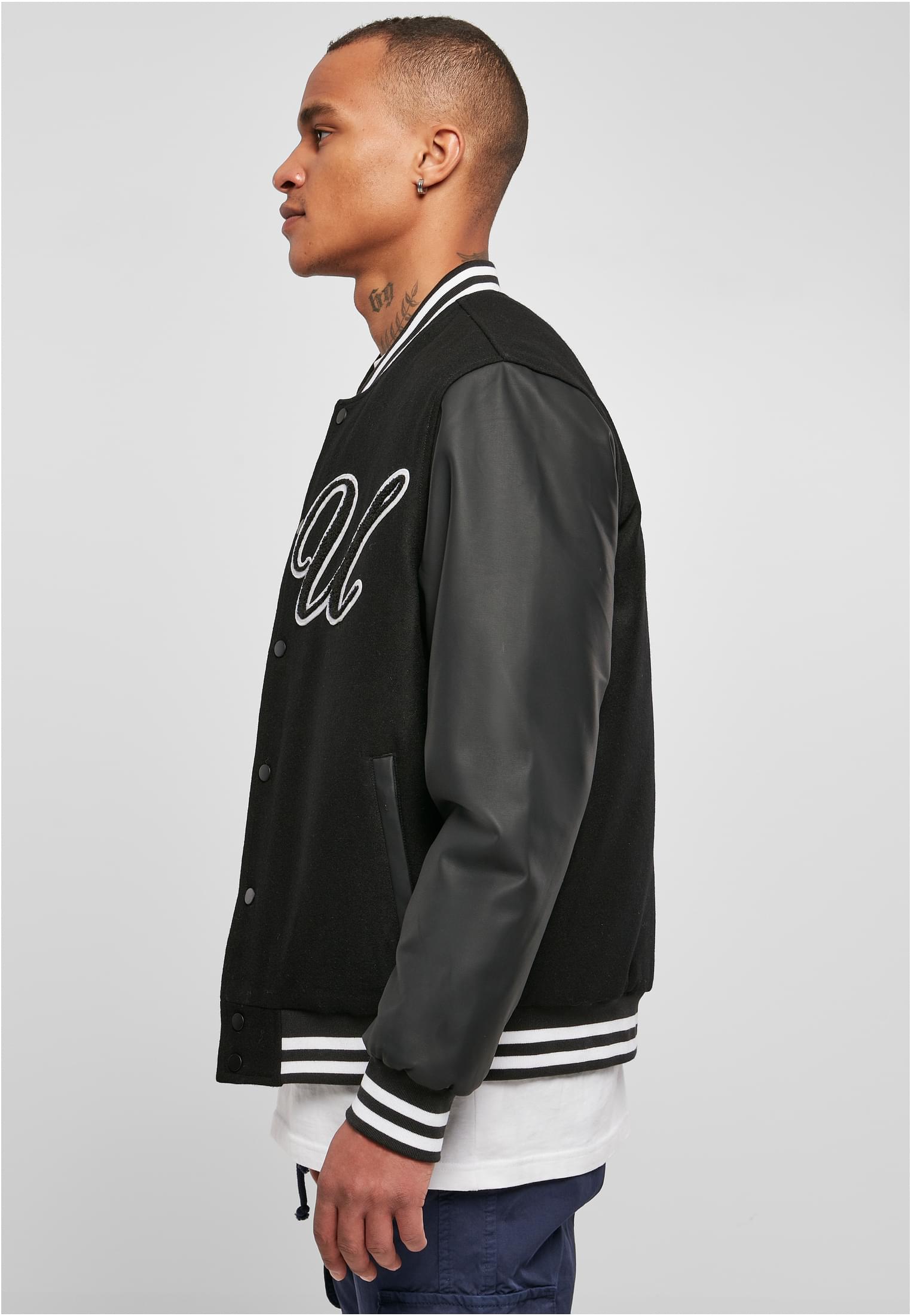 Big U College Jacket | black