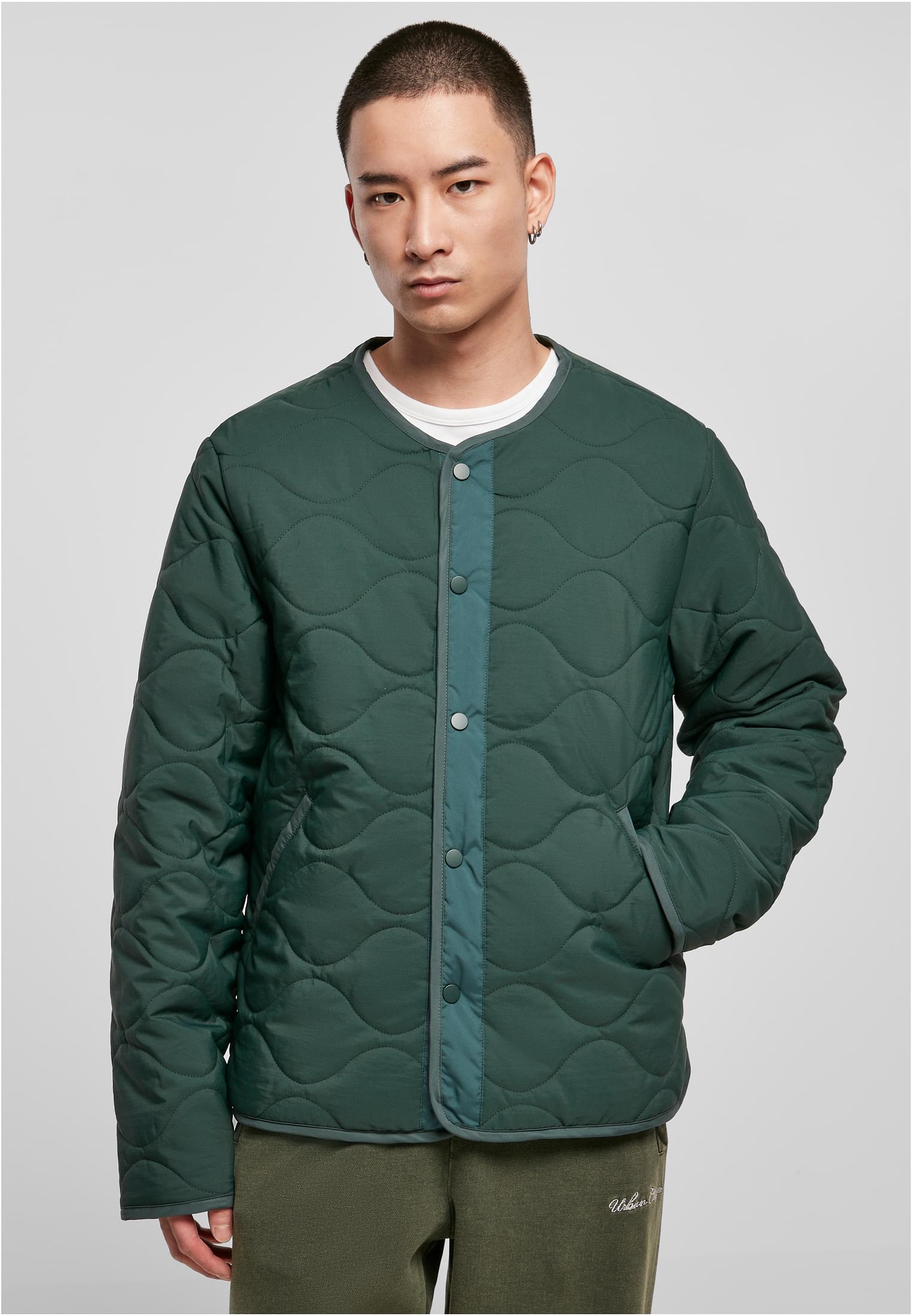 Liner Jacket | bottlegreen