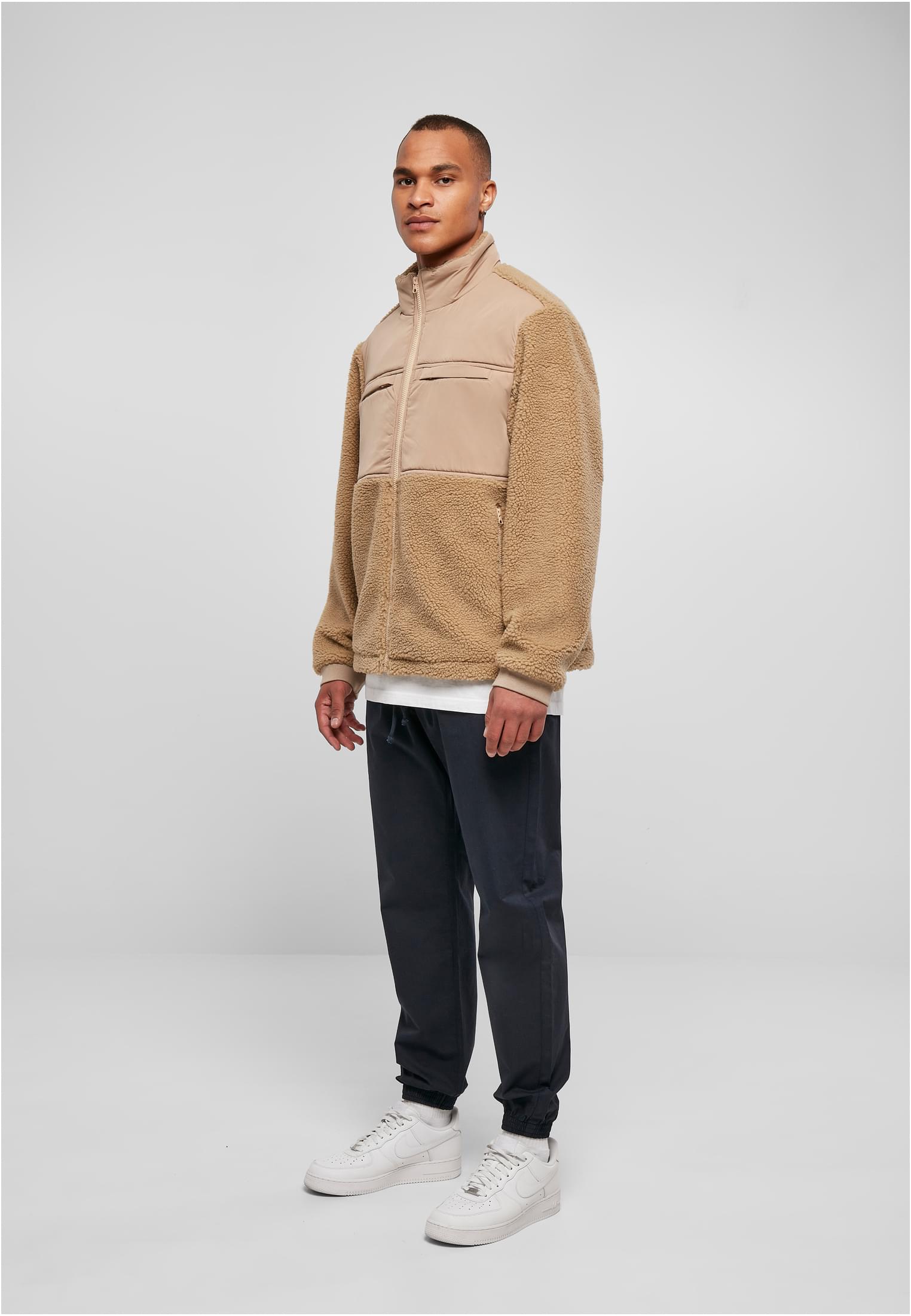 Patched Sherpa Jacket | unionbeige