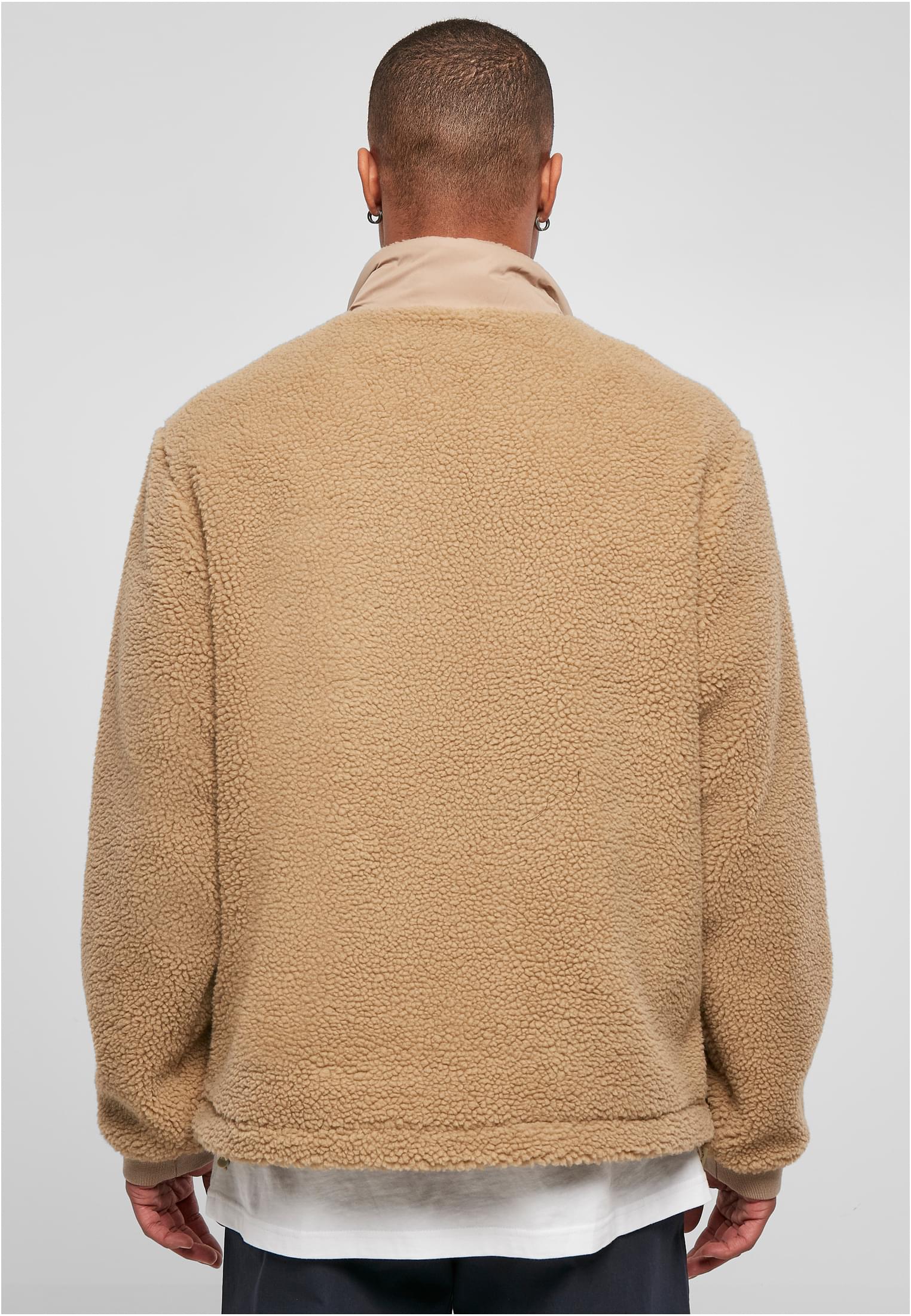 Patched Sherpa Jacket | unionbeige