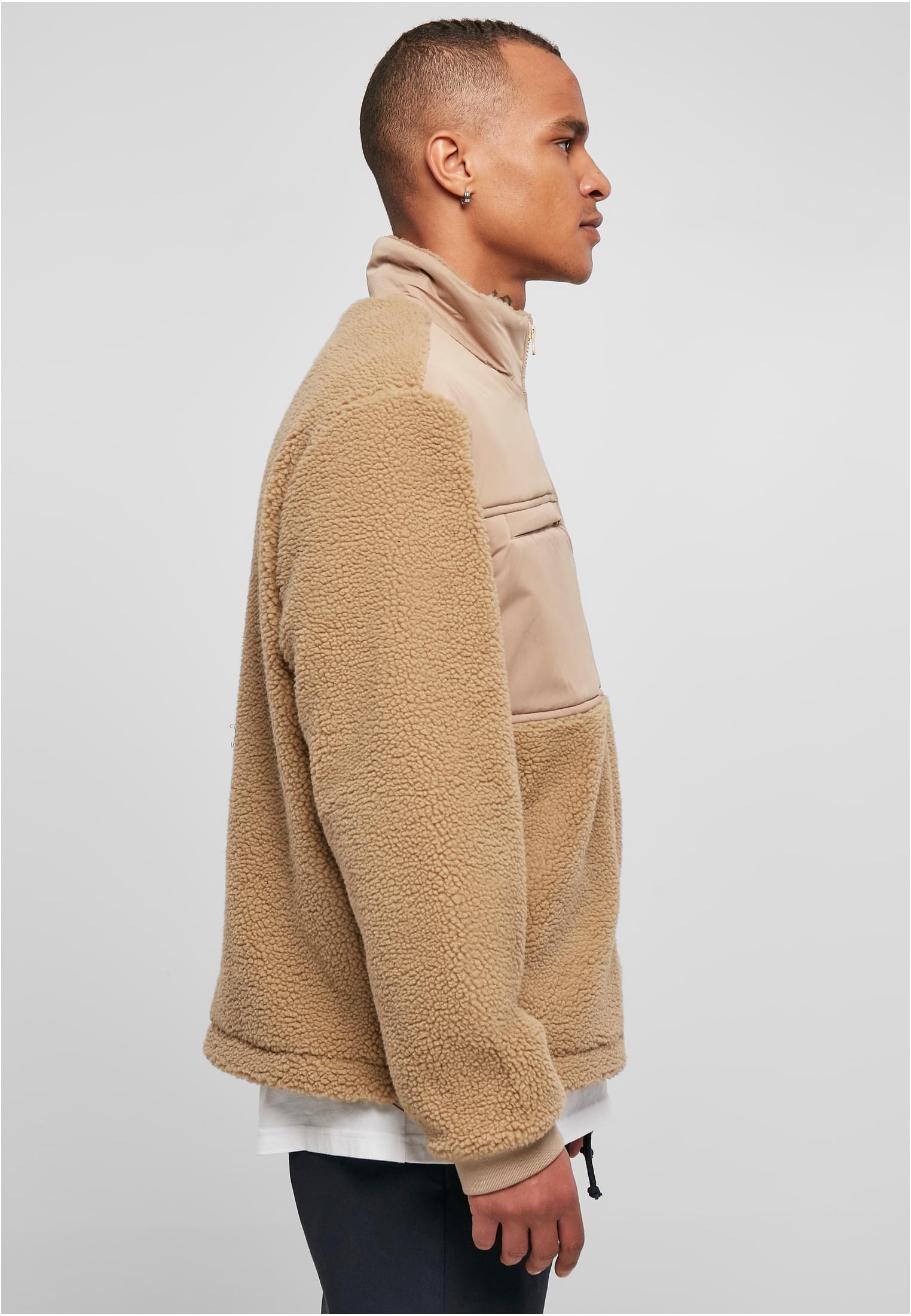 Patched Sherpa Jacket | unionbeige