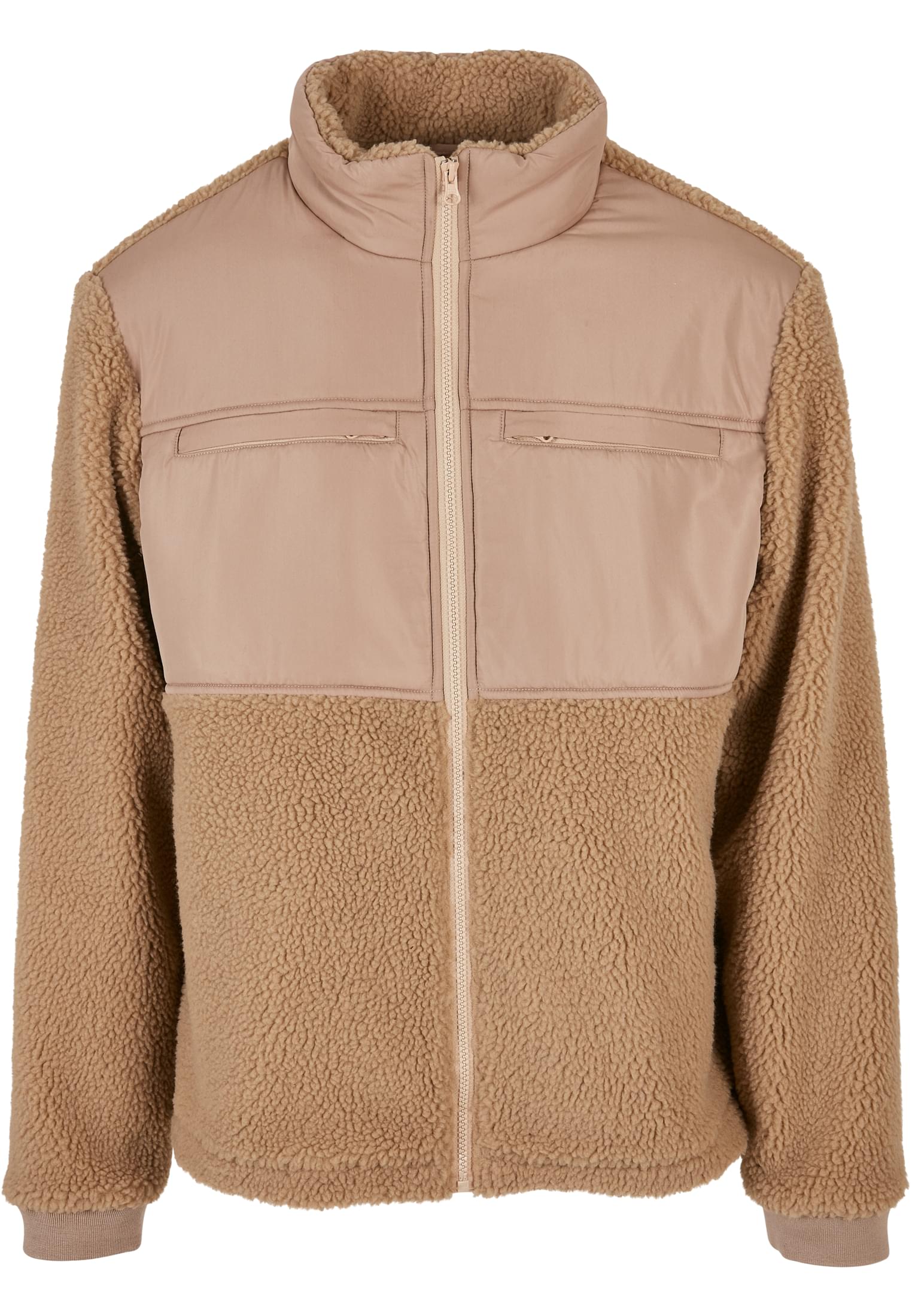 Patched Sherpa Jacket | unionbeige